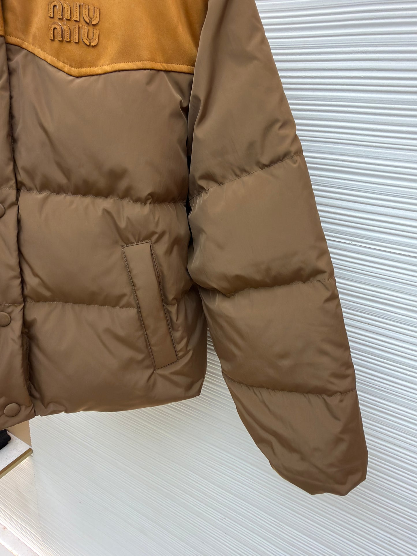 Brown and Beige Jacket