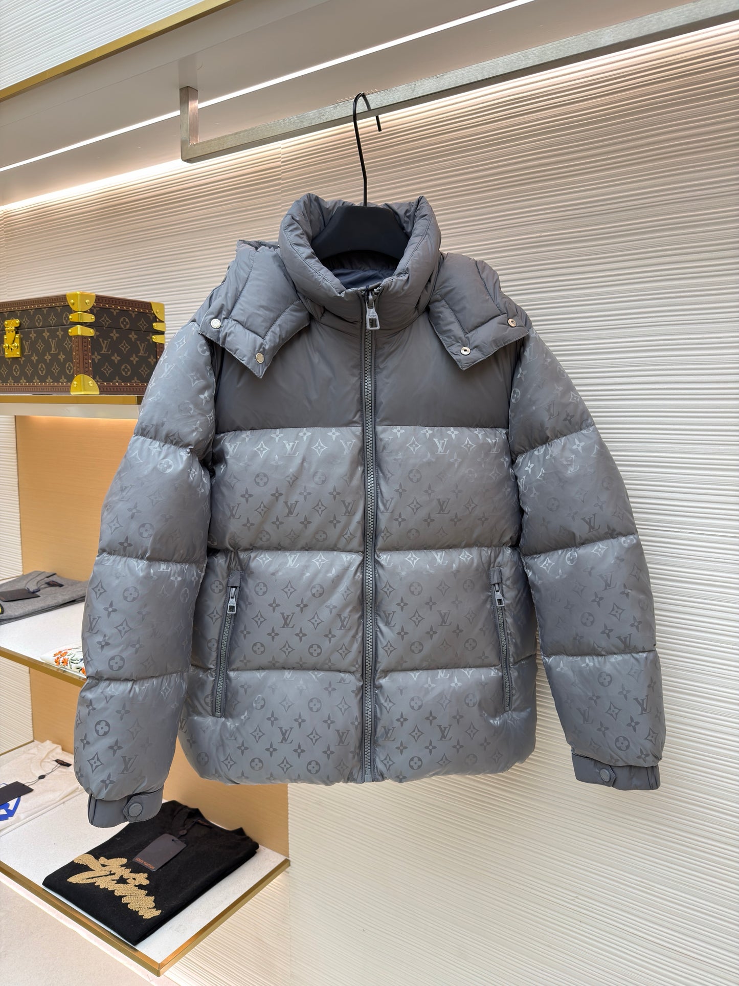 Grey and White Jacket