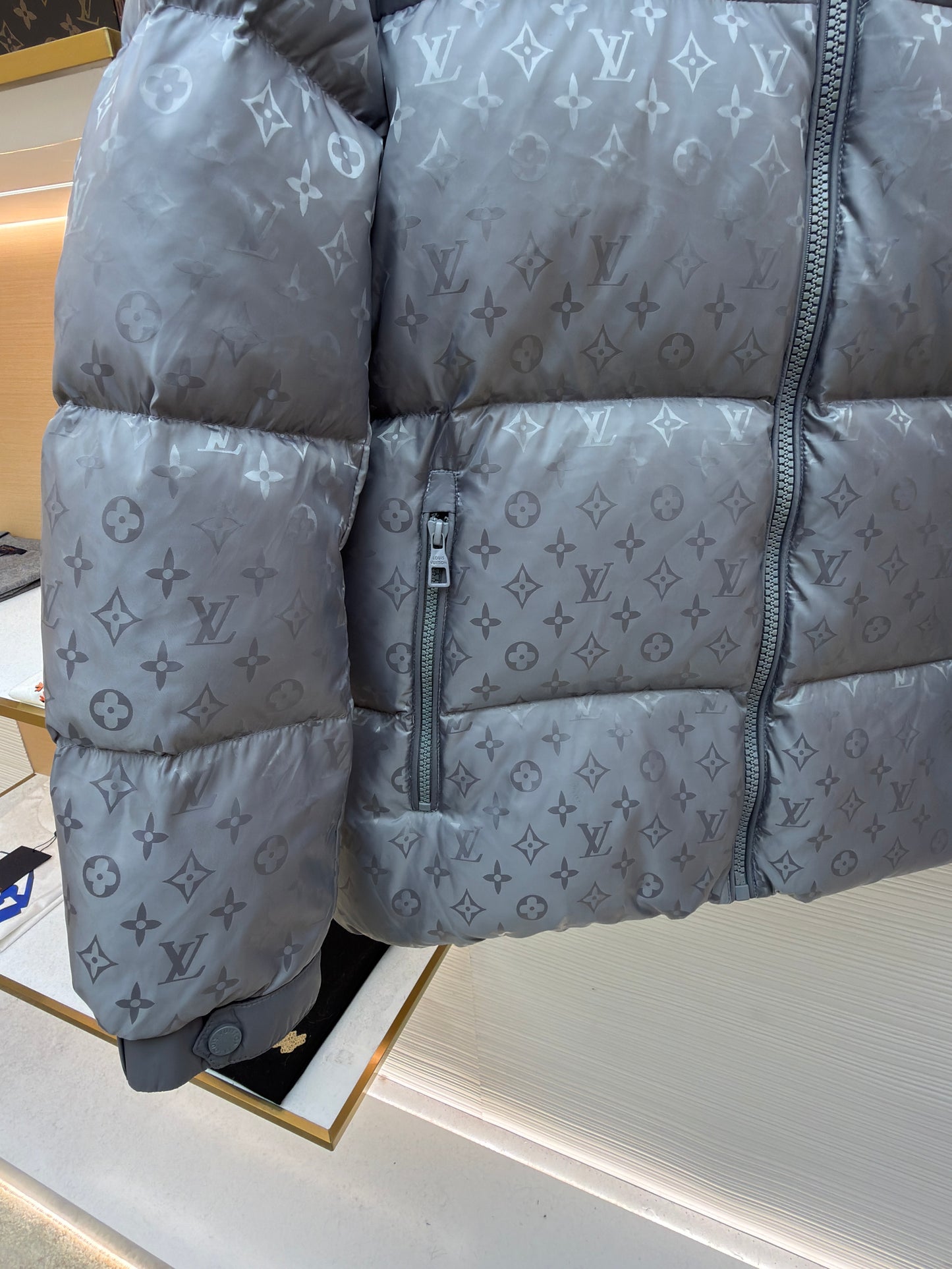 Grey and White Jacket