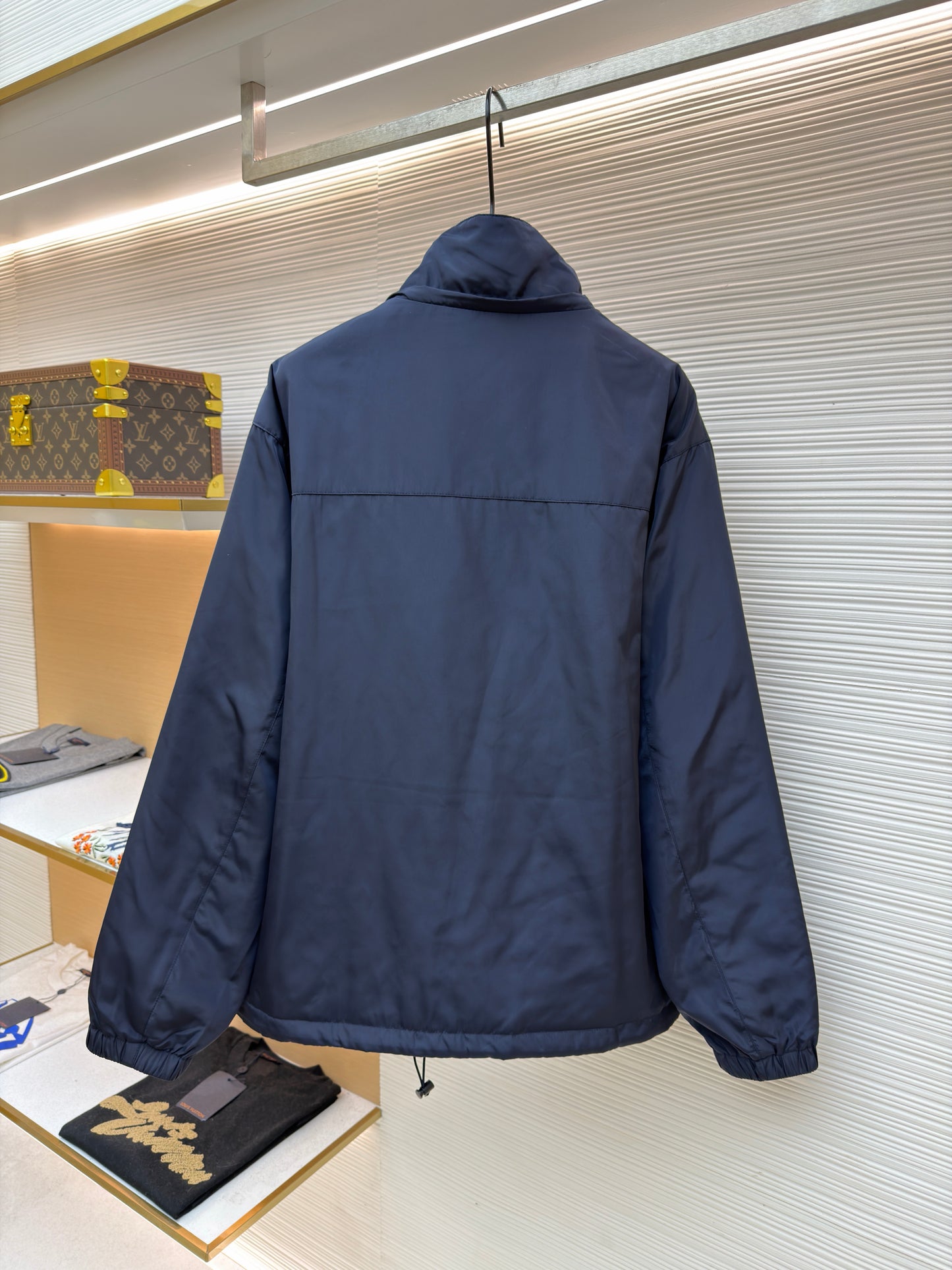 Dark Blue and Black Jacket