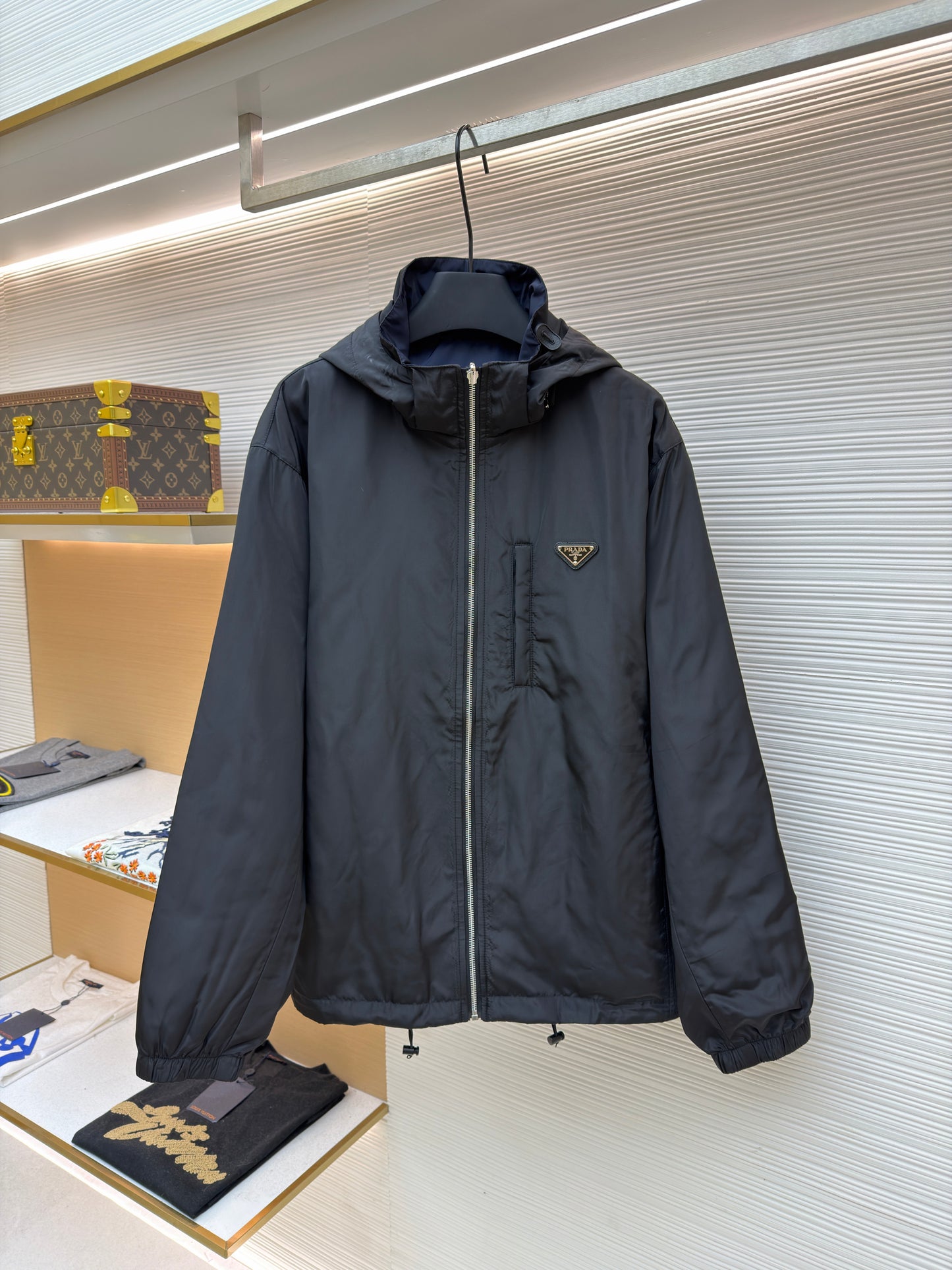 Dark Blue and Black Jacket