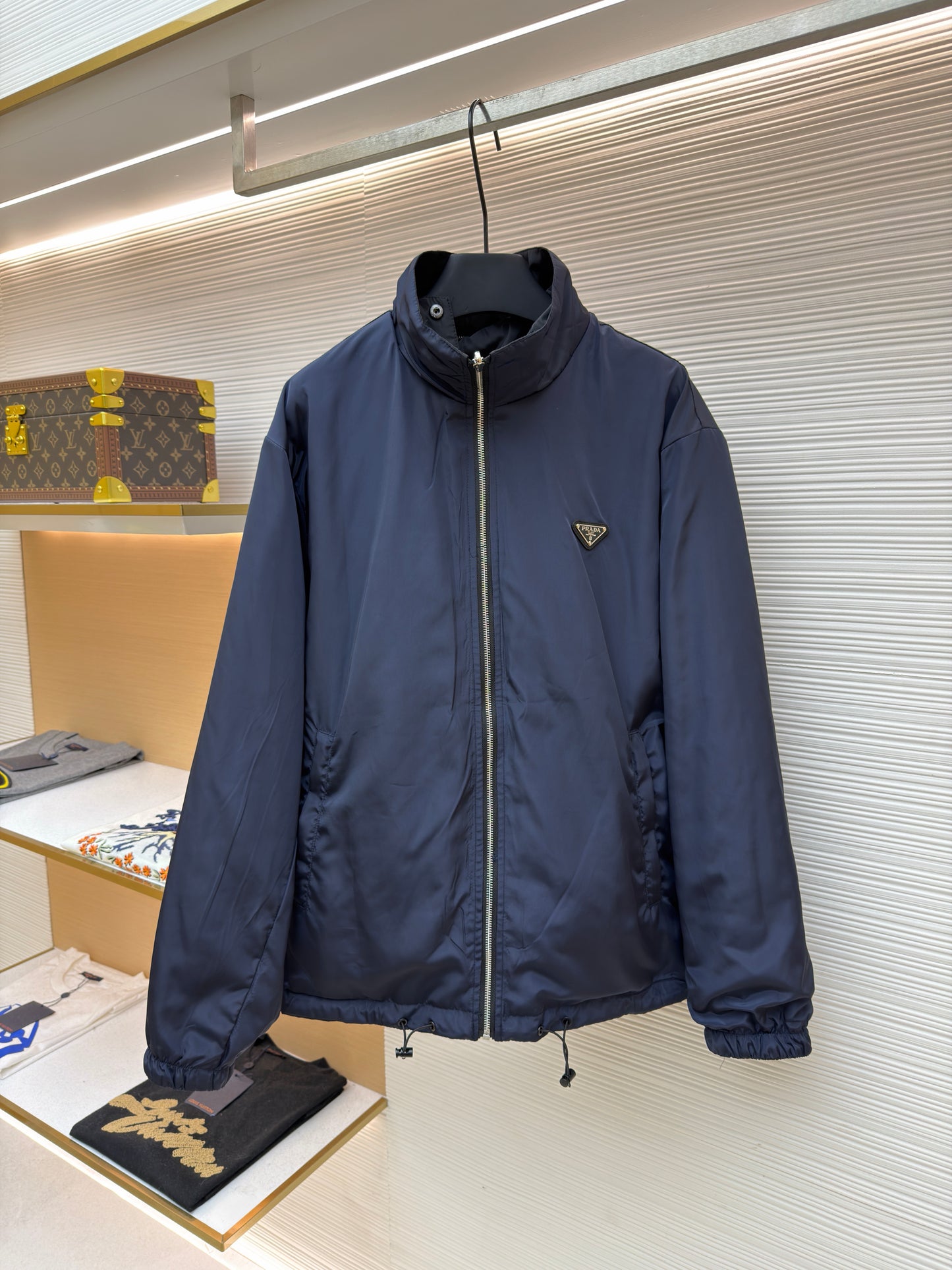 Dark Blue and Black Jacket