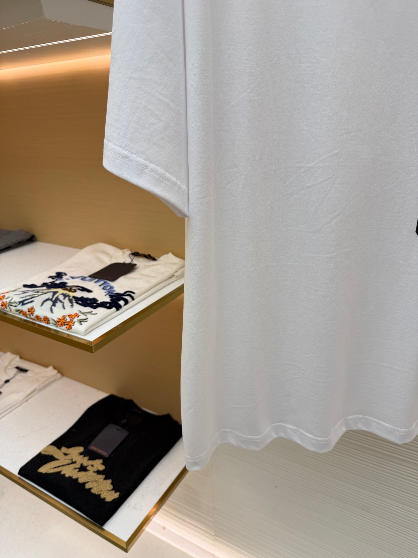 White and Black T-Shirt