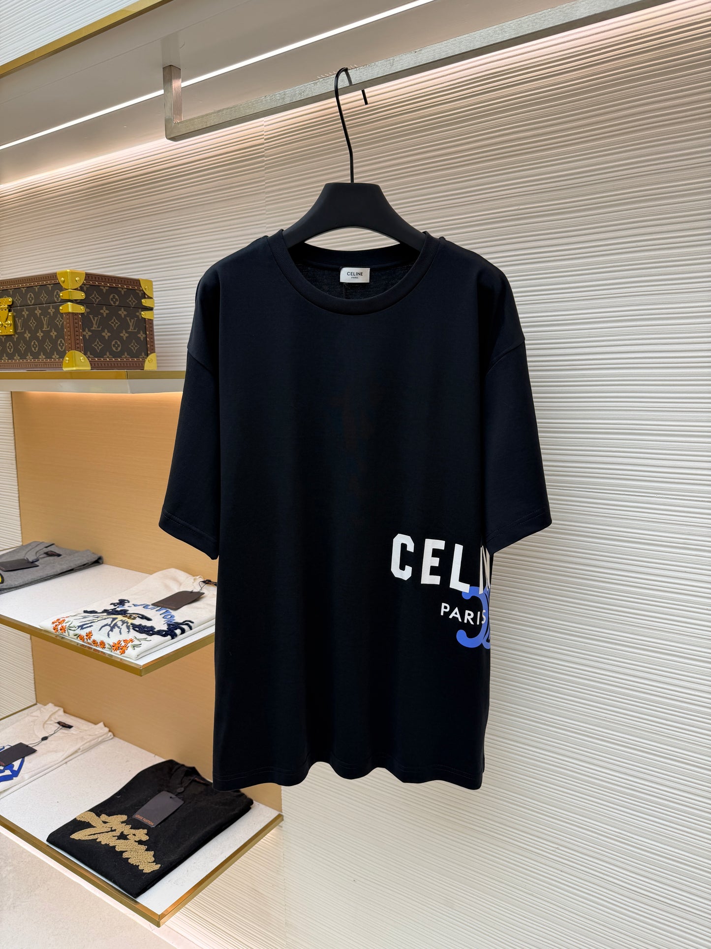 White and Black T-Shirt