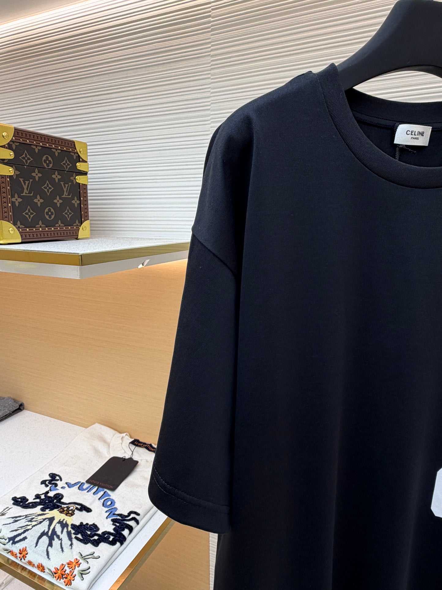 White and Black T-Shirt