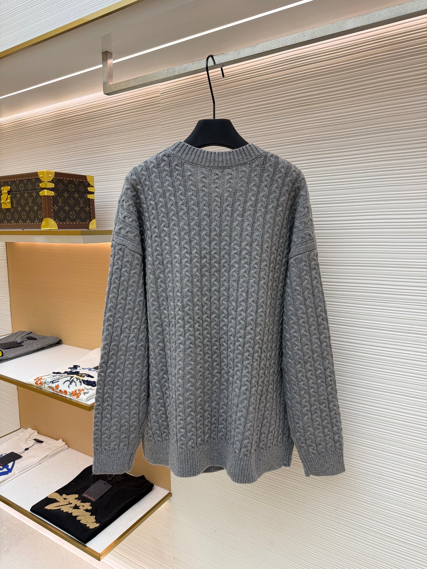 Grey and Green Jersey