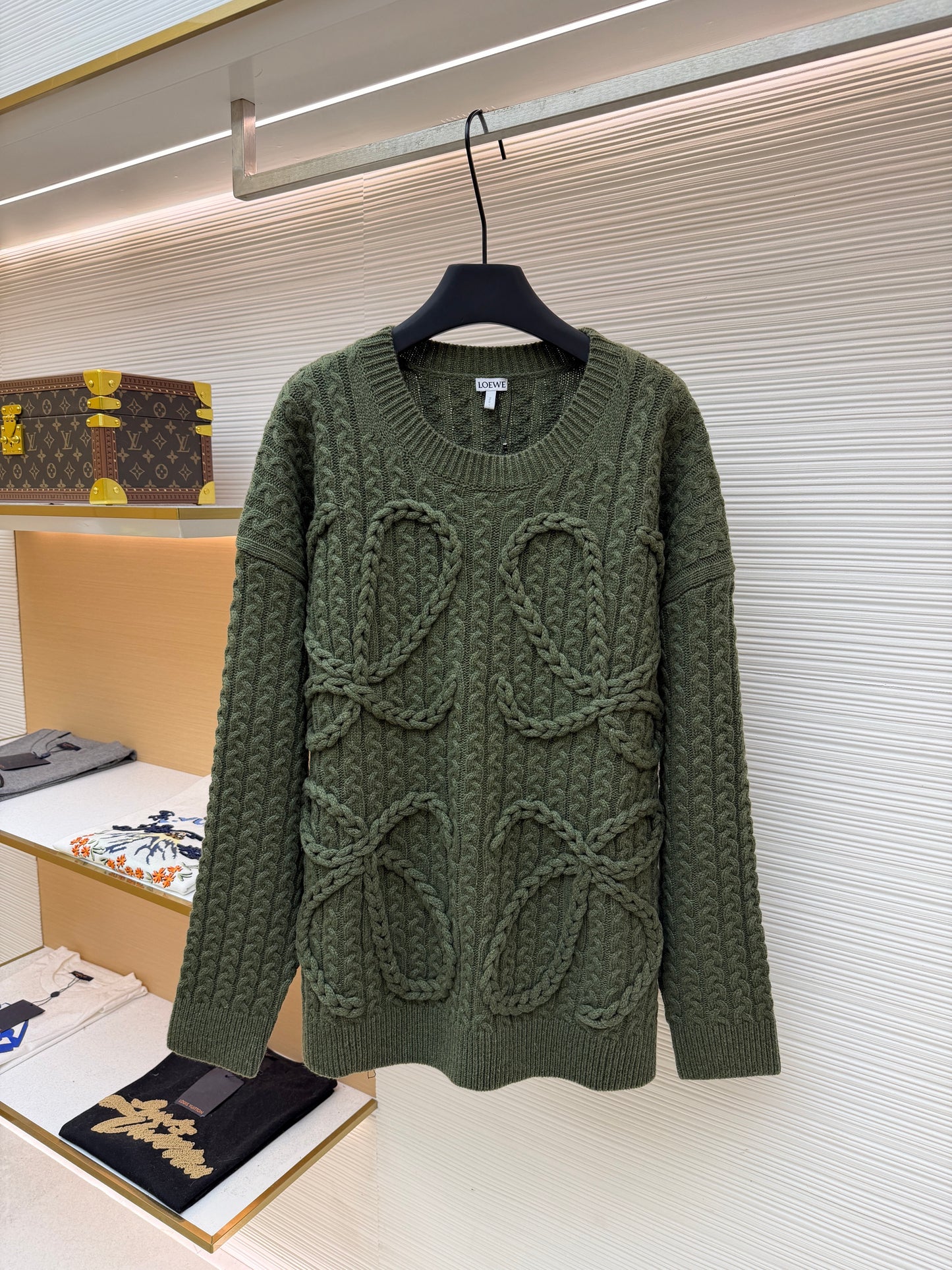 Grey and Green Jersey