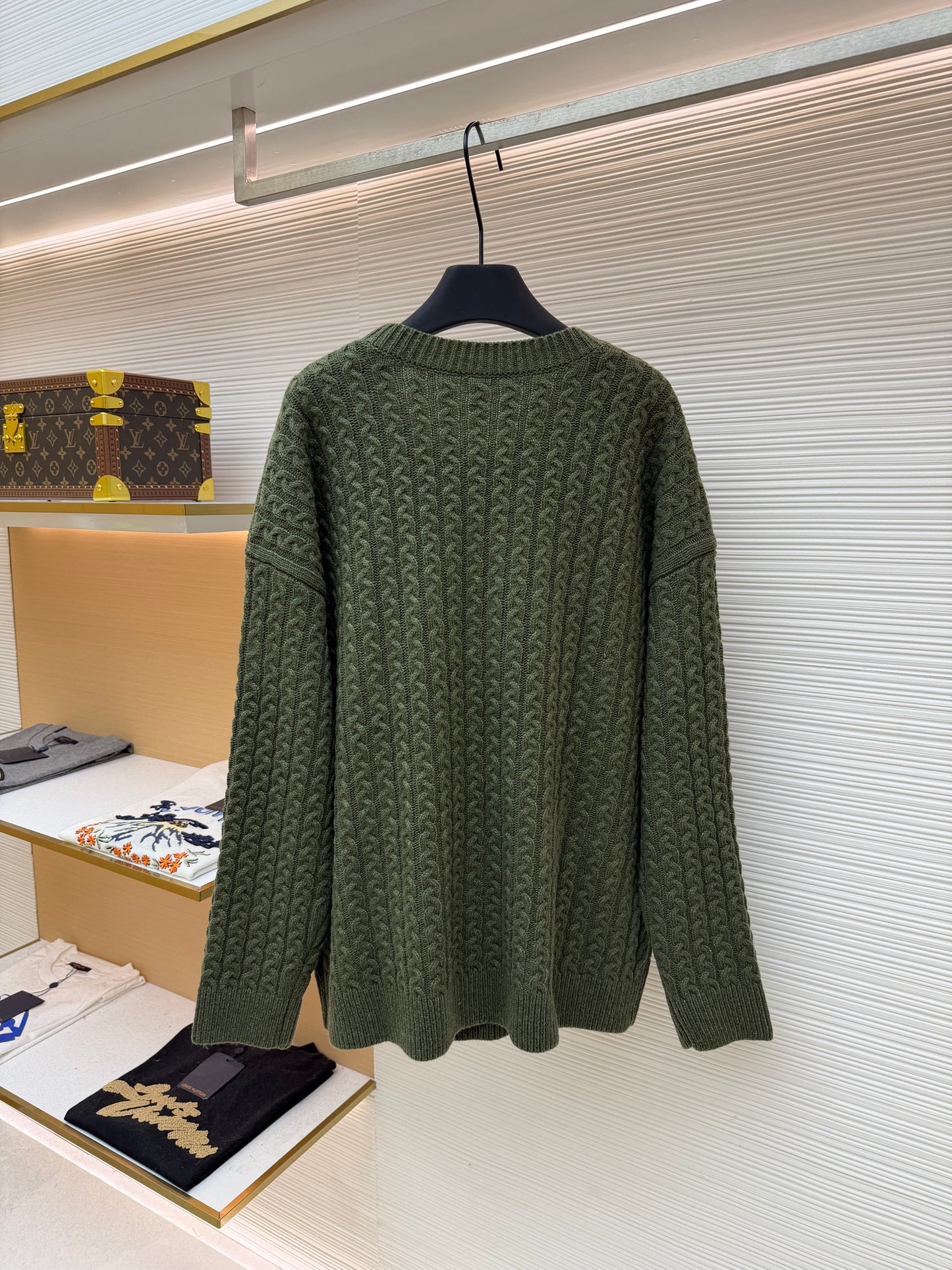 Grey and Green Jersey