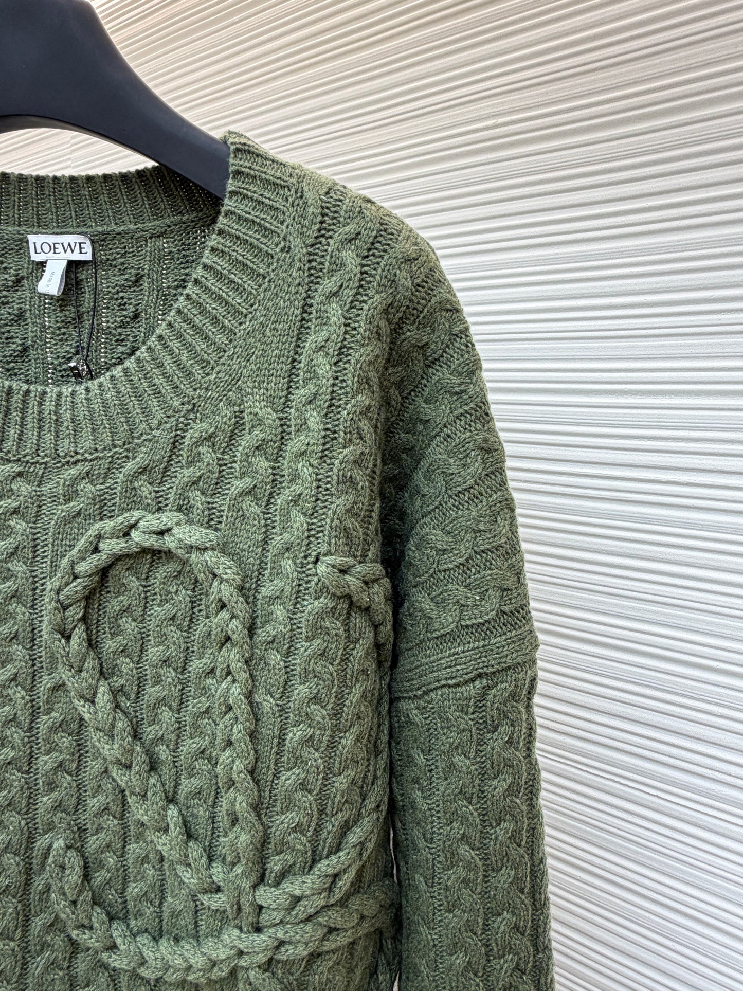 Grey and Green Jersey