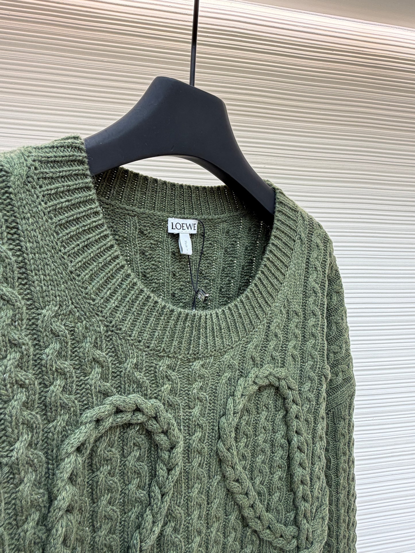 Grey and Green Jersey