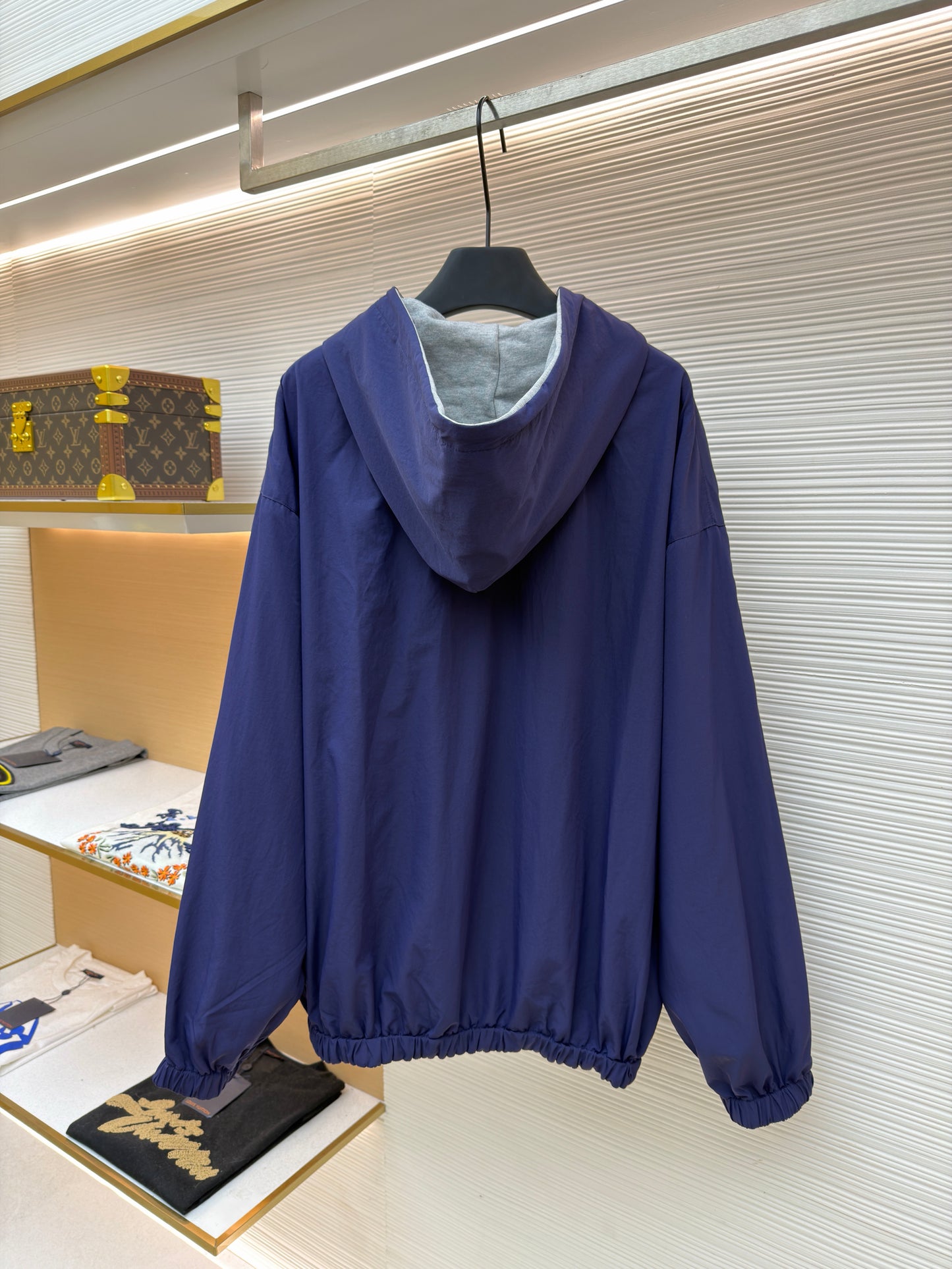 Dark Blue Grey Jacket