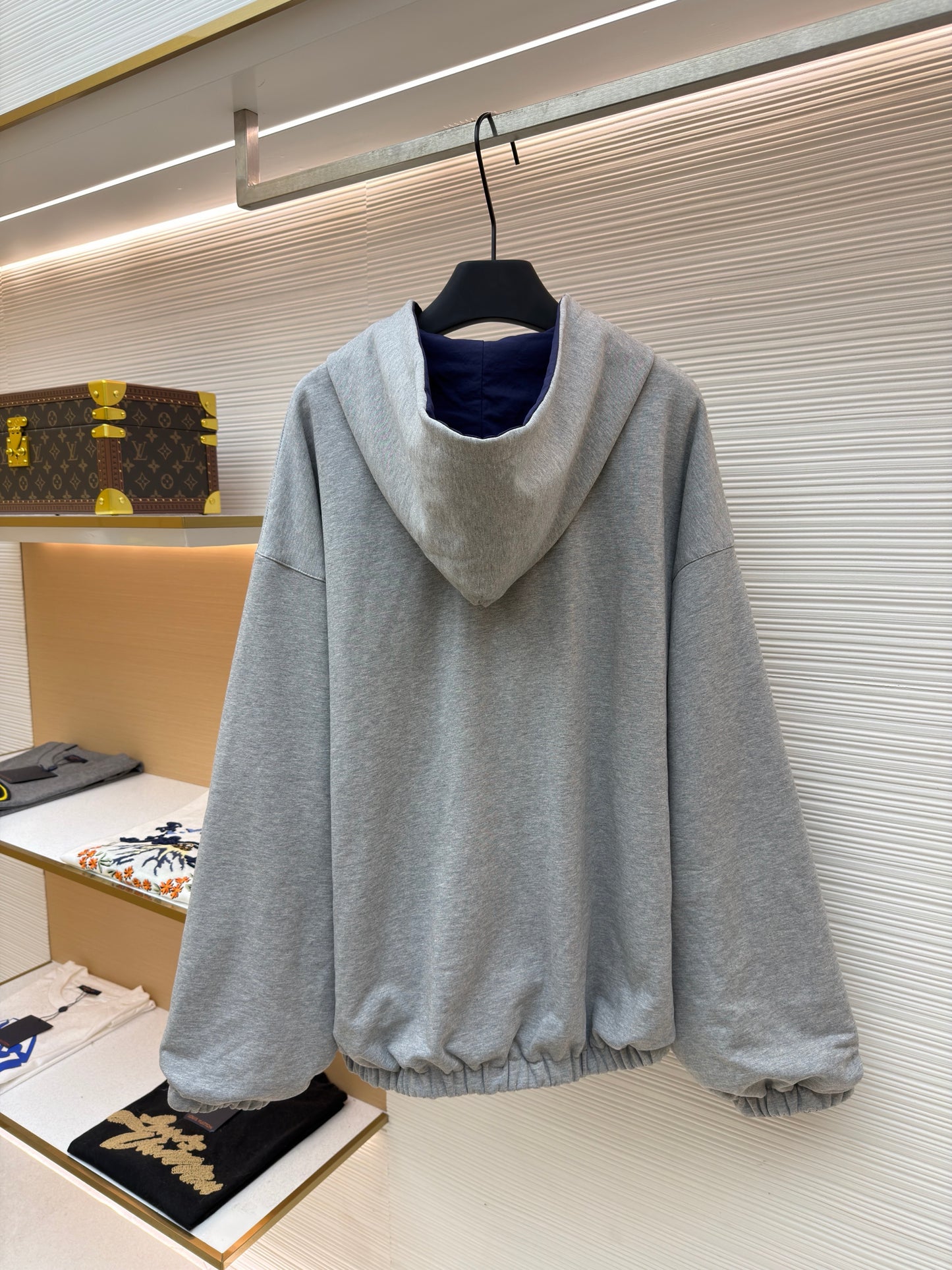 Dark Blue Grey Jacket