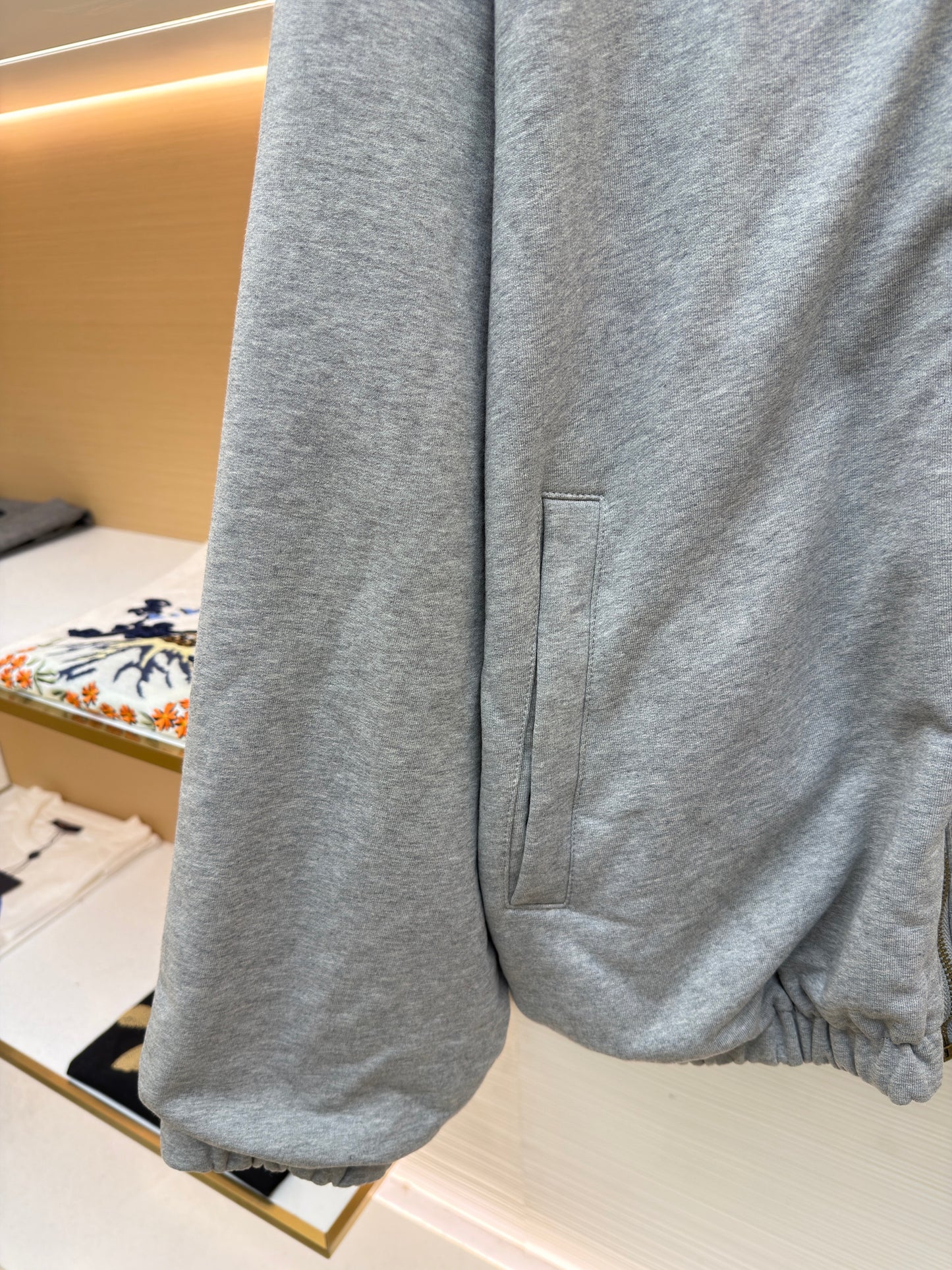 Dark Blue Grey Jacket