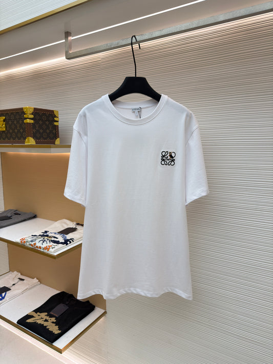 Dark Blue and White T-Shirt