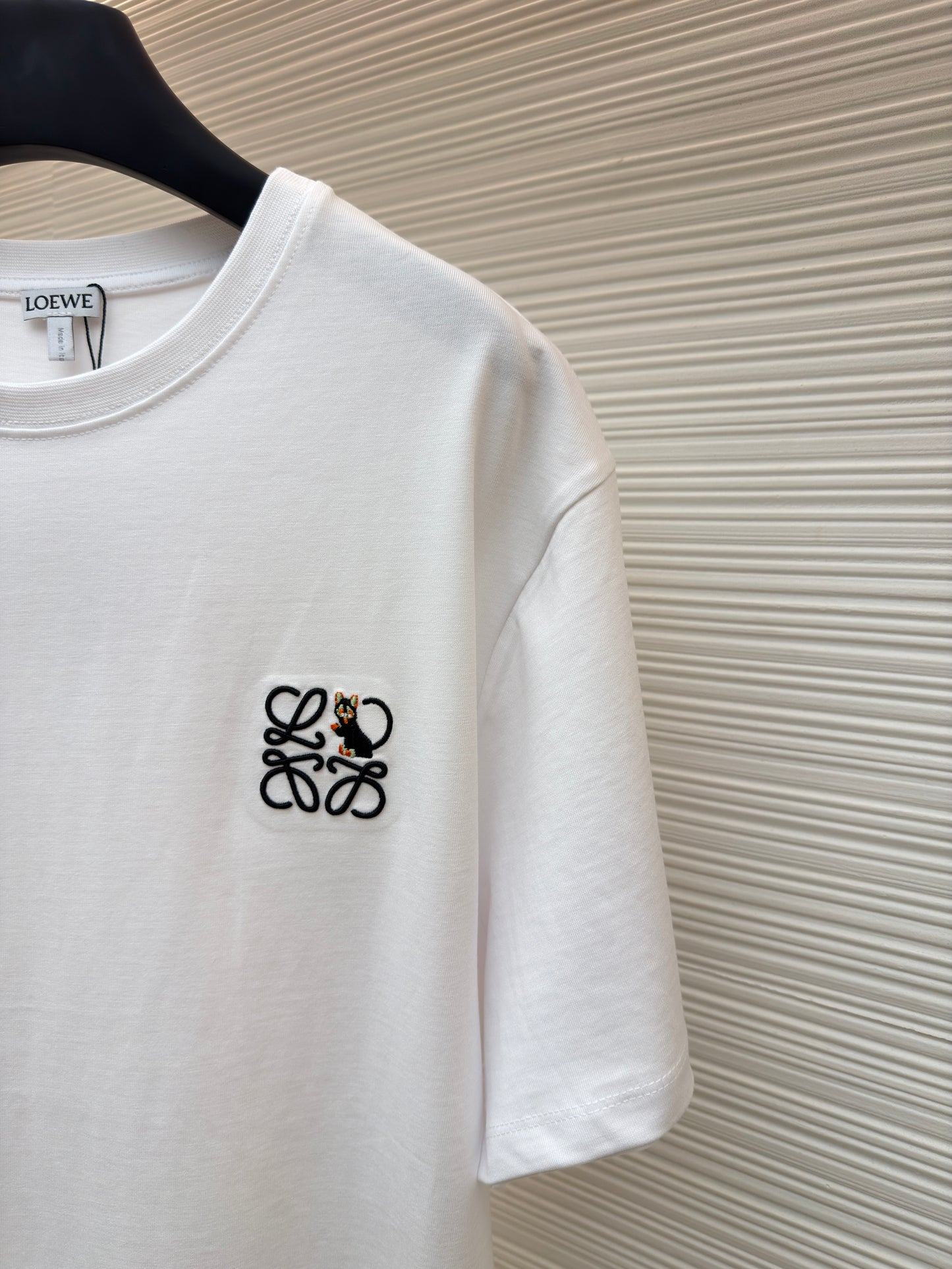 Dark Blue and White T-Shirt