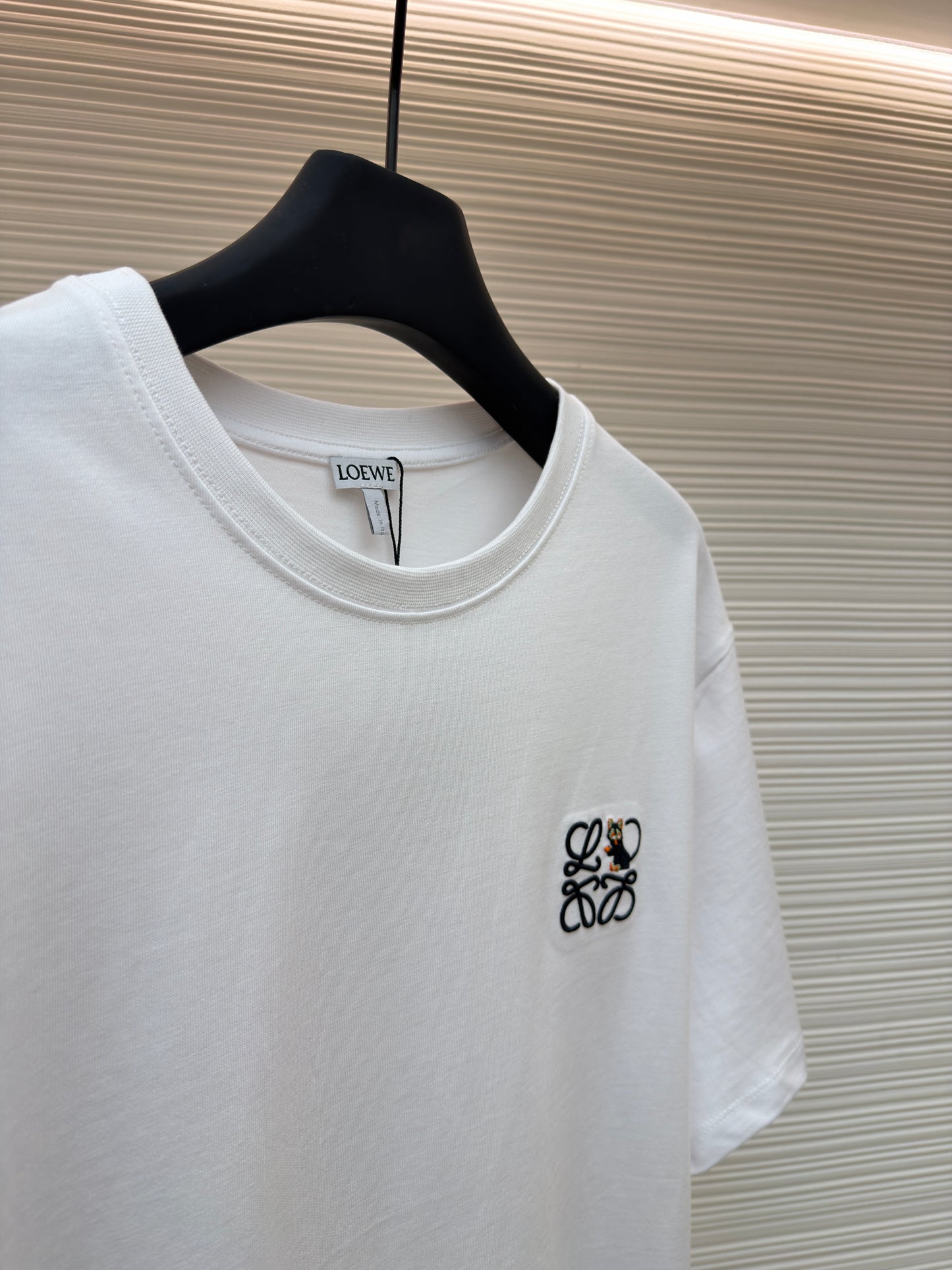 Dark Blue and White T-Shirt