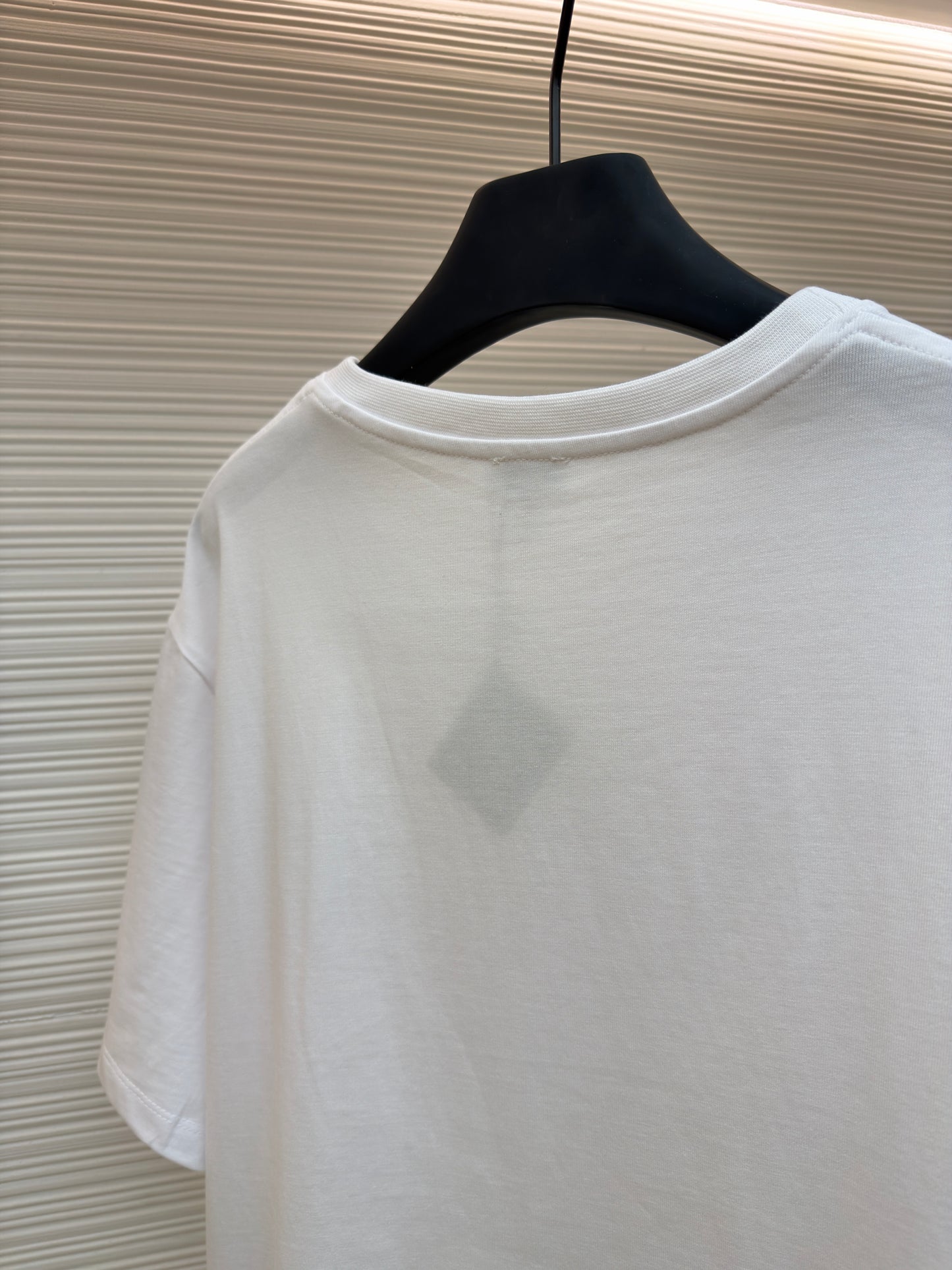 Dark Blue and White T-Shirt