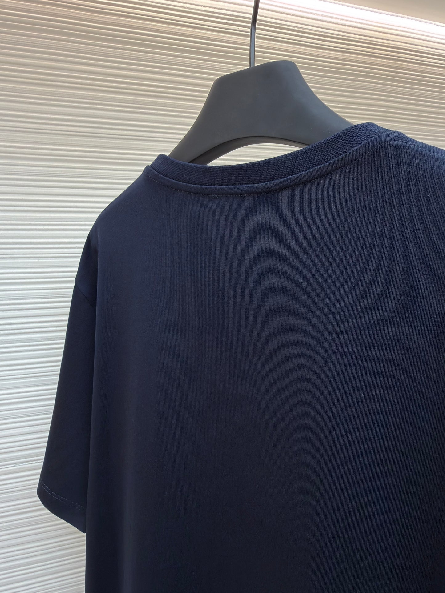 Dark Blue and White T-Shirt