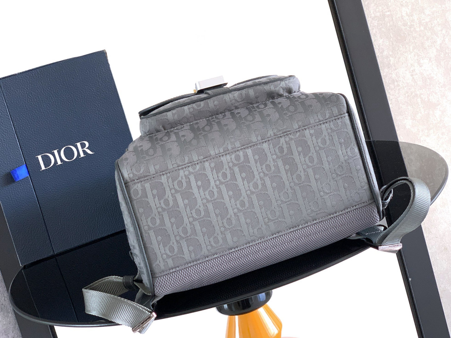 Blue and Grey Backpack