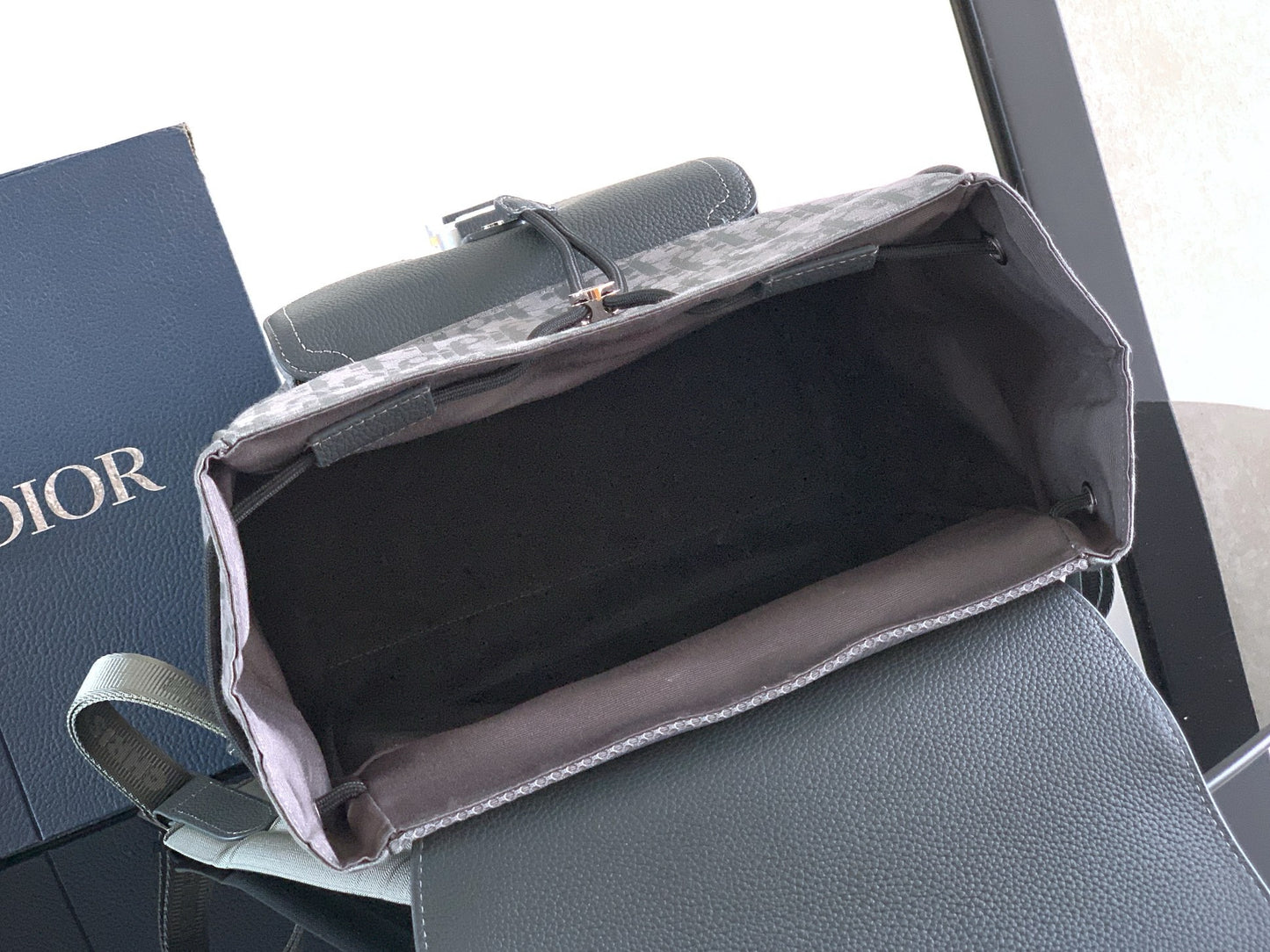 Blue and Grey Backpack