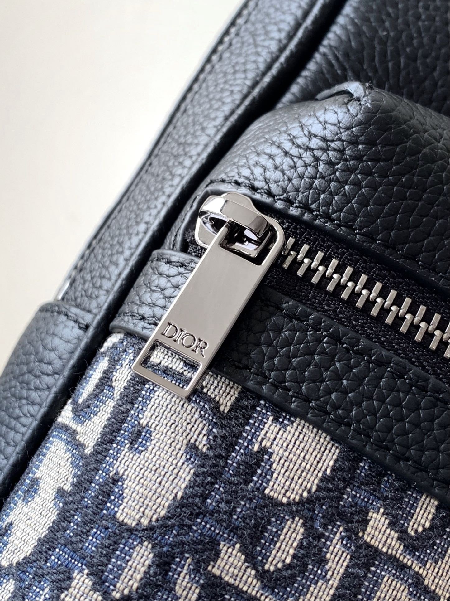 Black and Beige Backpack