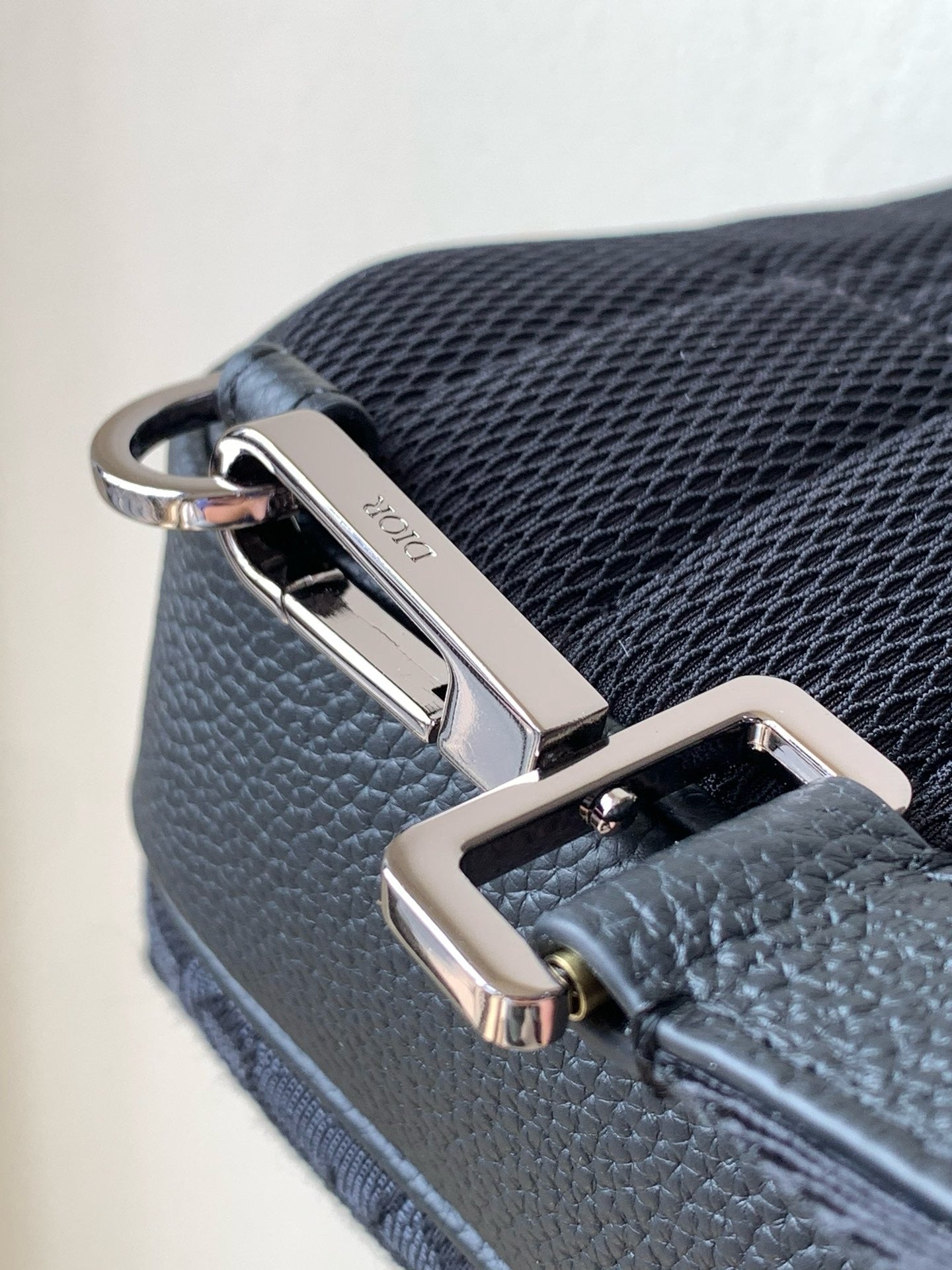 Black and Beige Backpack