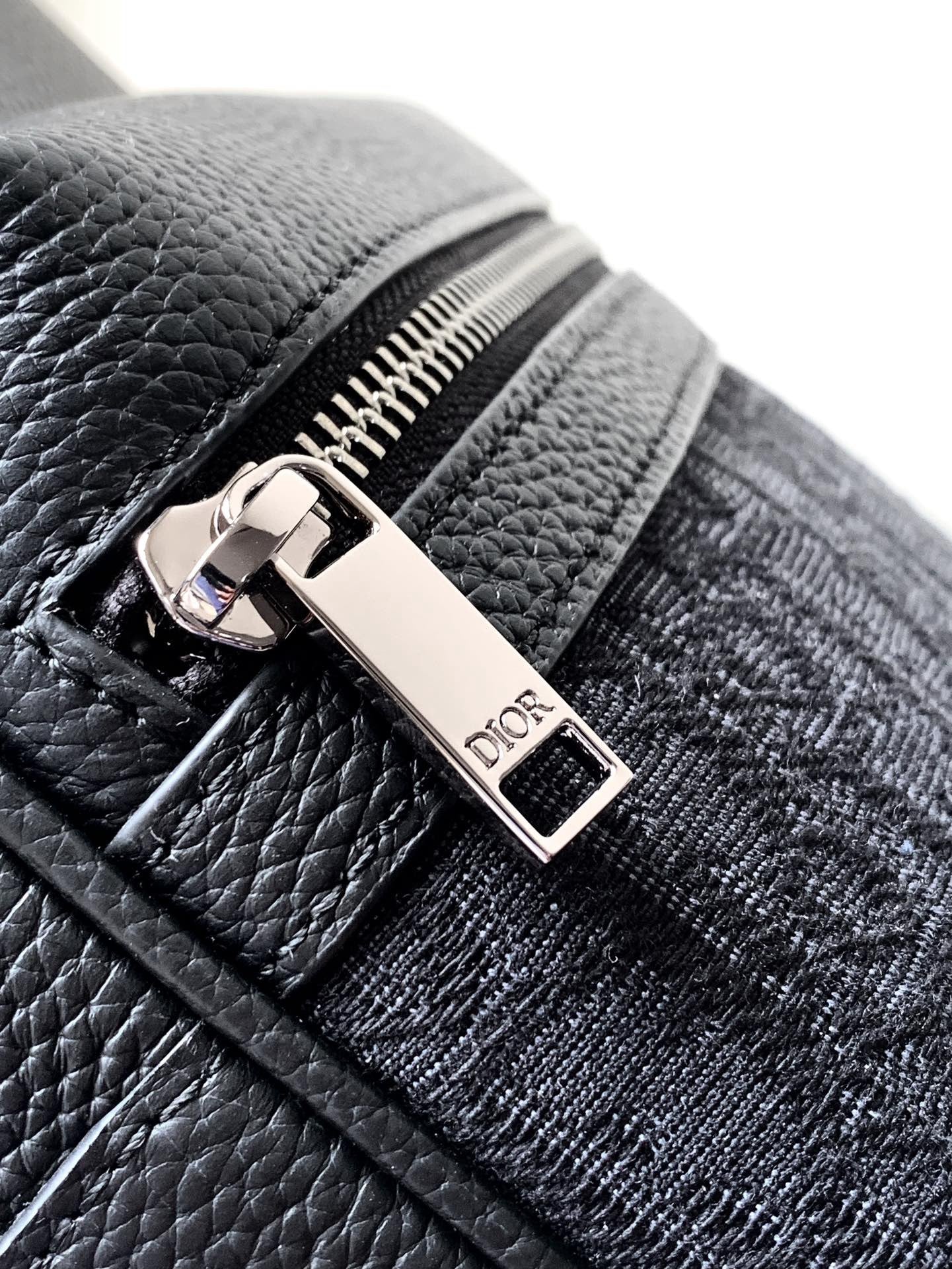 Black and Beige Backpack