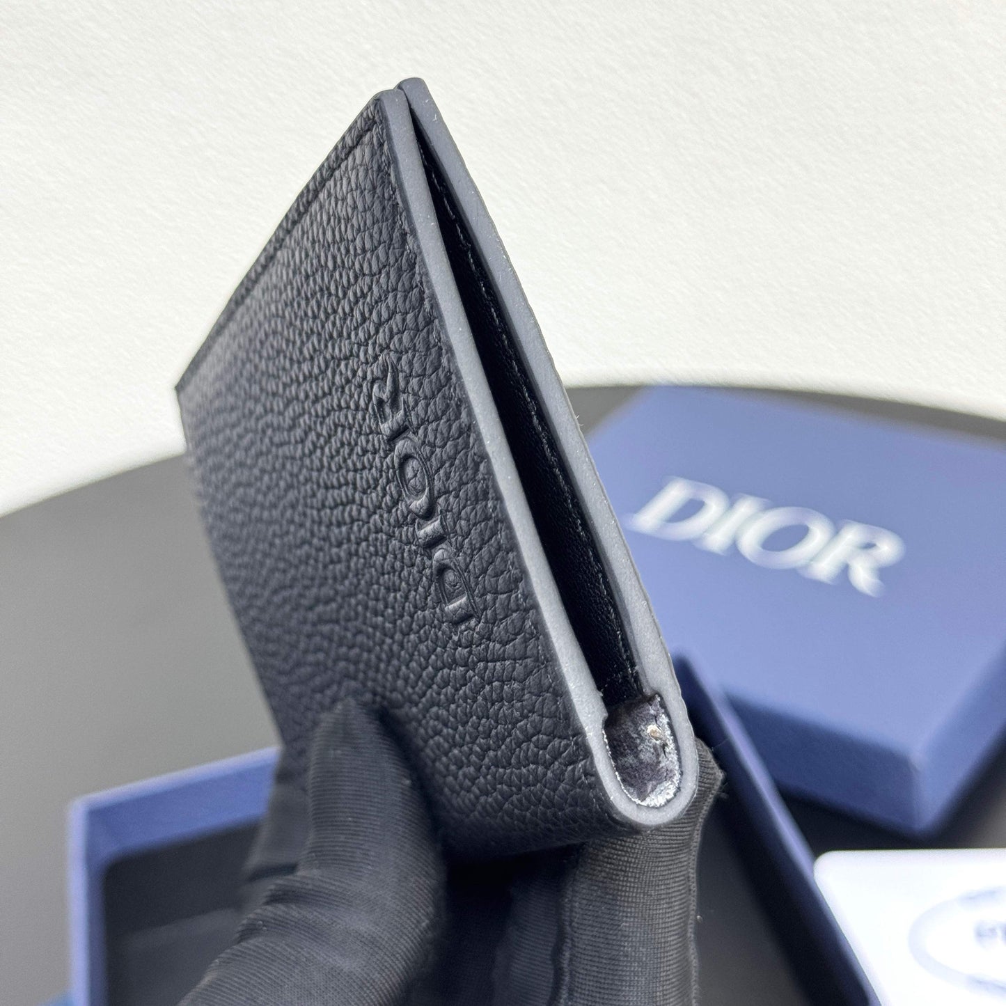 Camel and Black Wallet