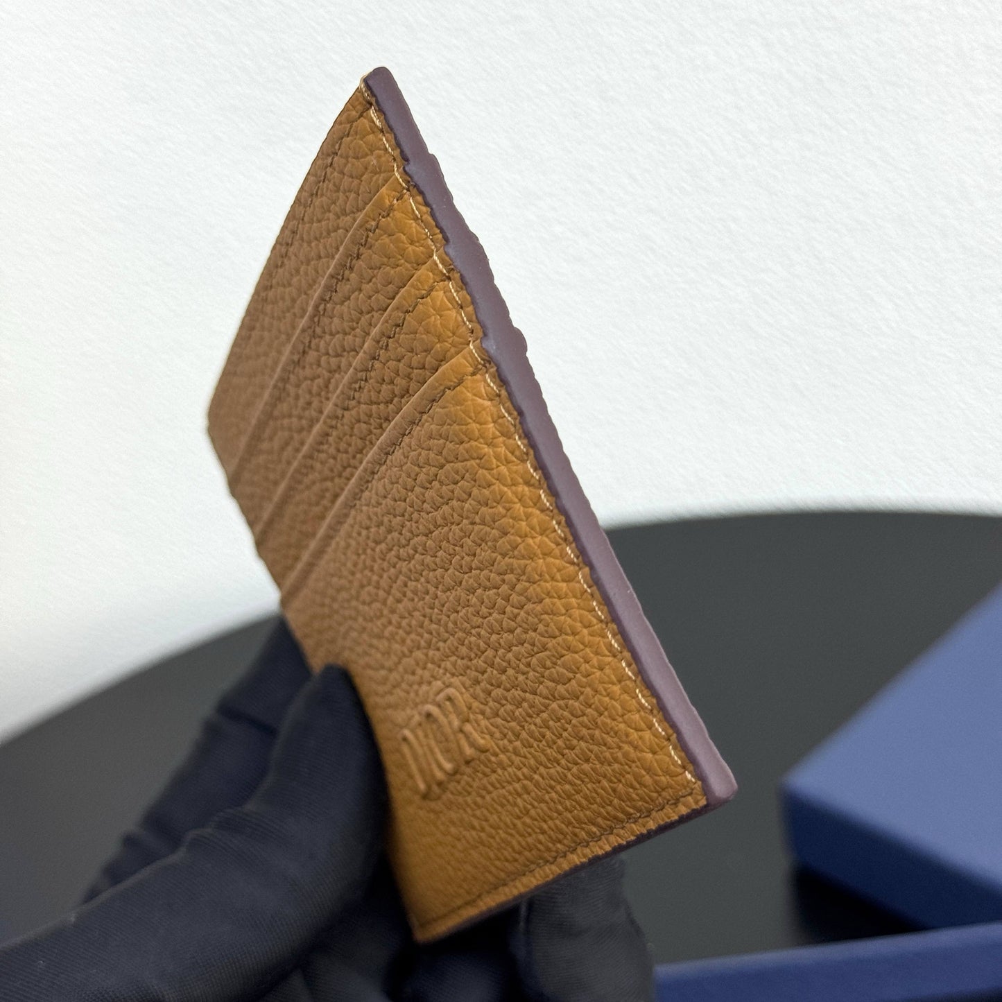 Camel and Black Wallet