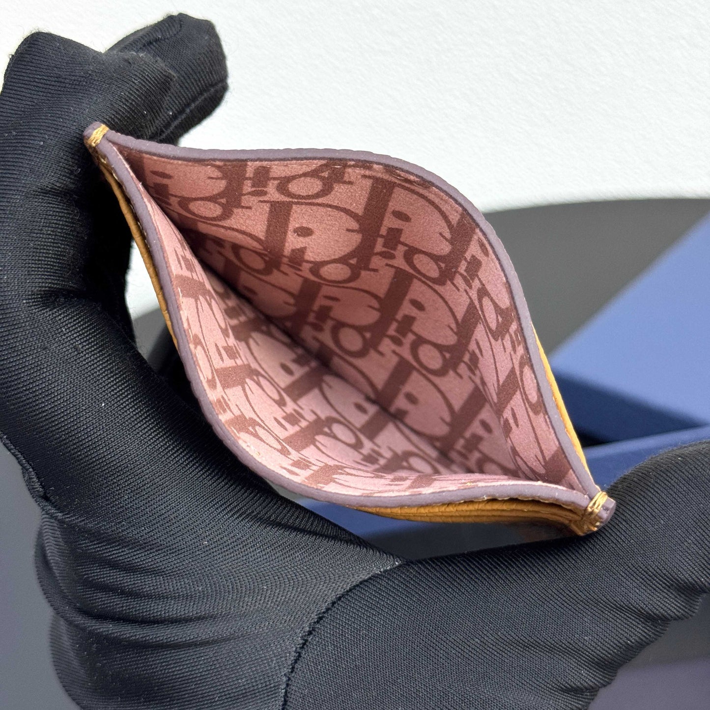 Camel and Black Wallet