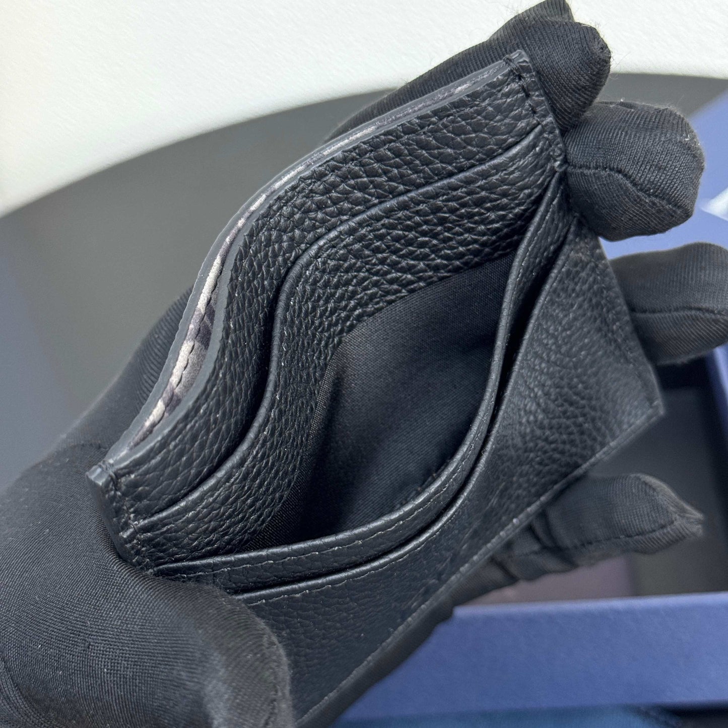 Camel and Black Wallet