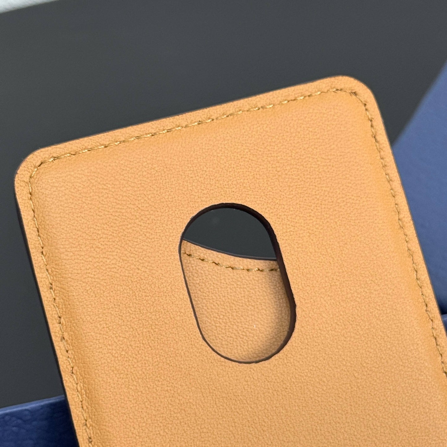 Camel and Black Wallet