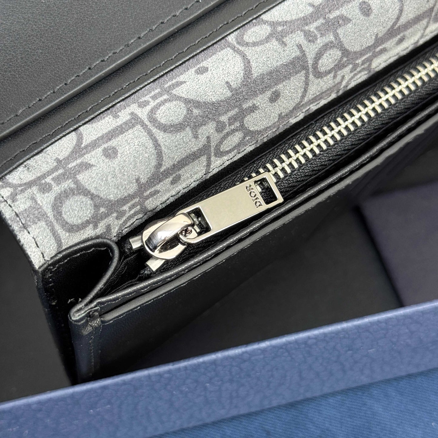 Camel and Black Wallet