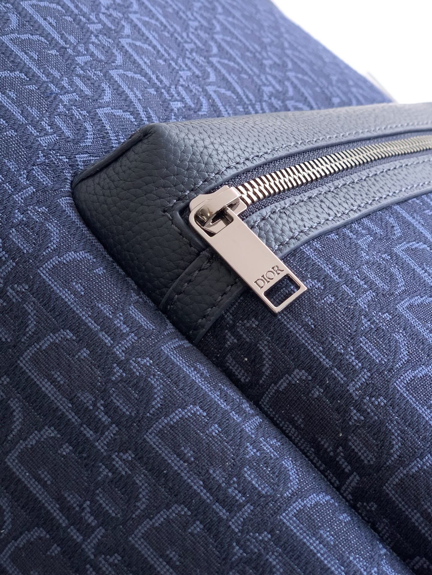 Dark Blue and Black Backpack