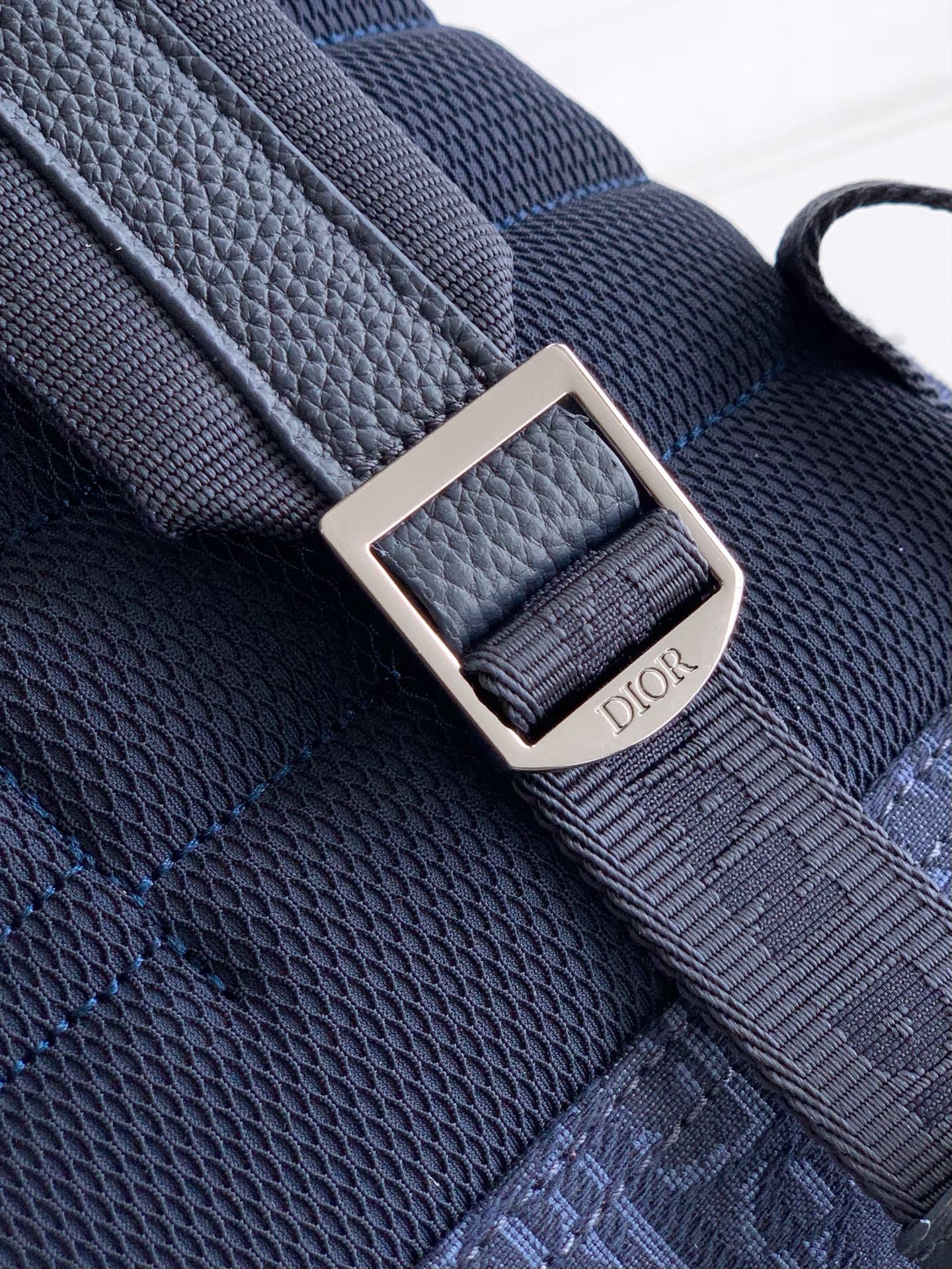 Dark Blue and Black Backpack