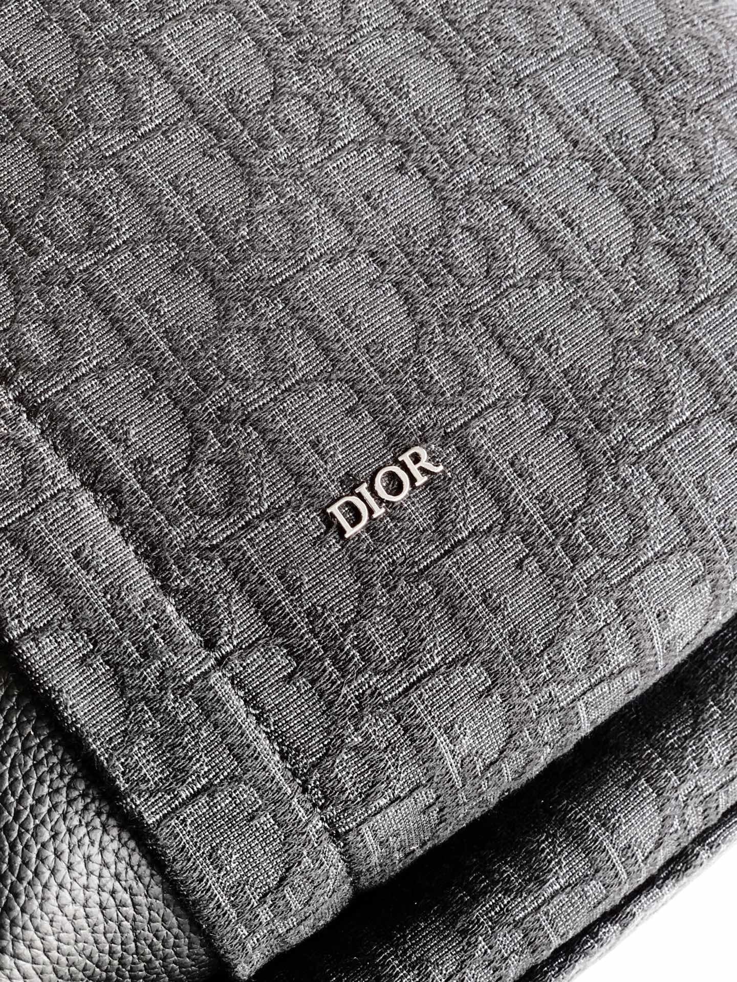 Black and Beige Backpack