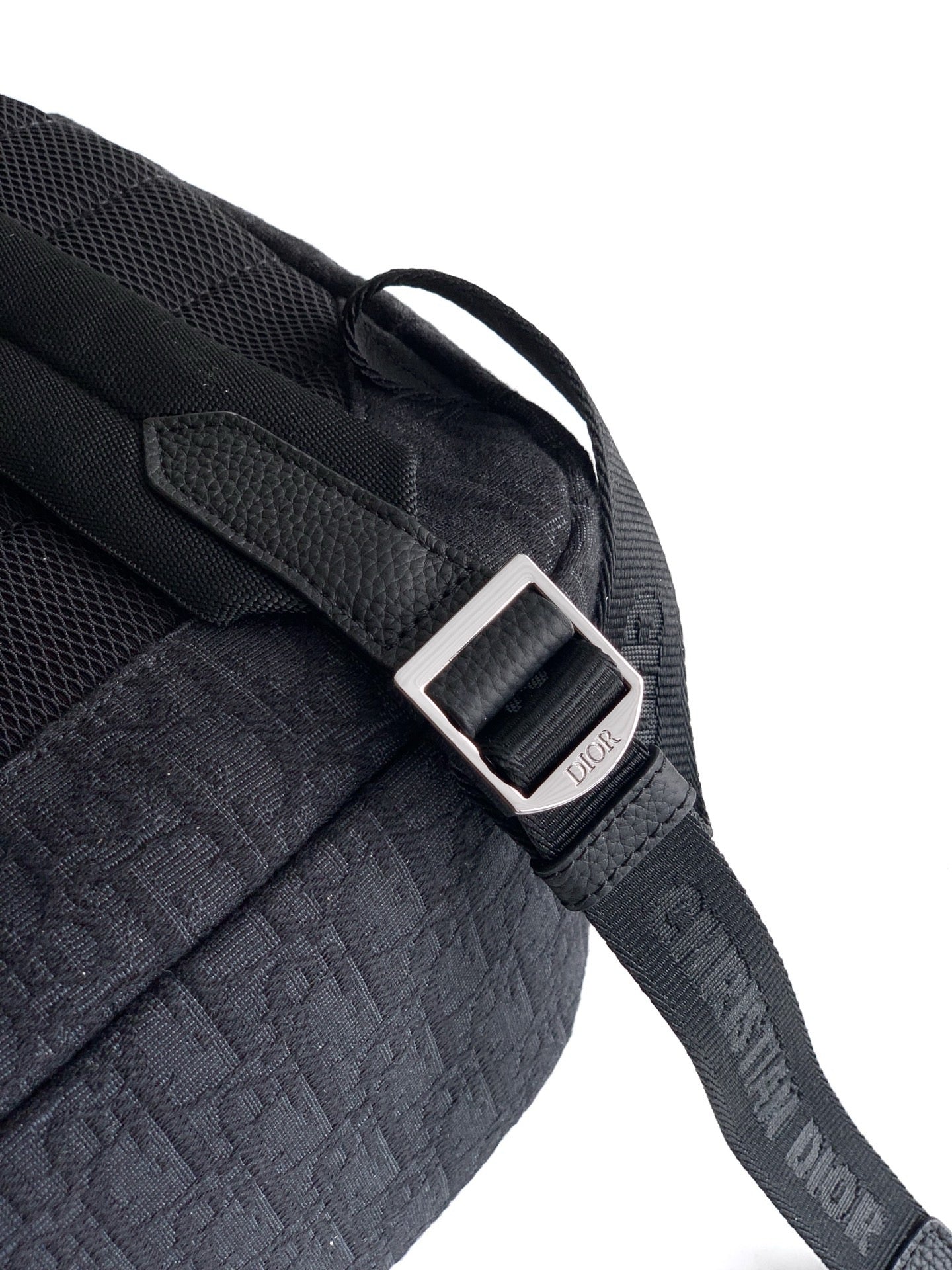 Black and Beige Backpack