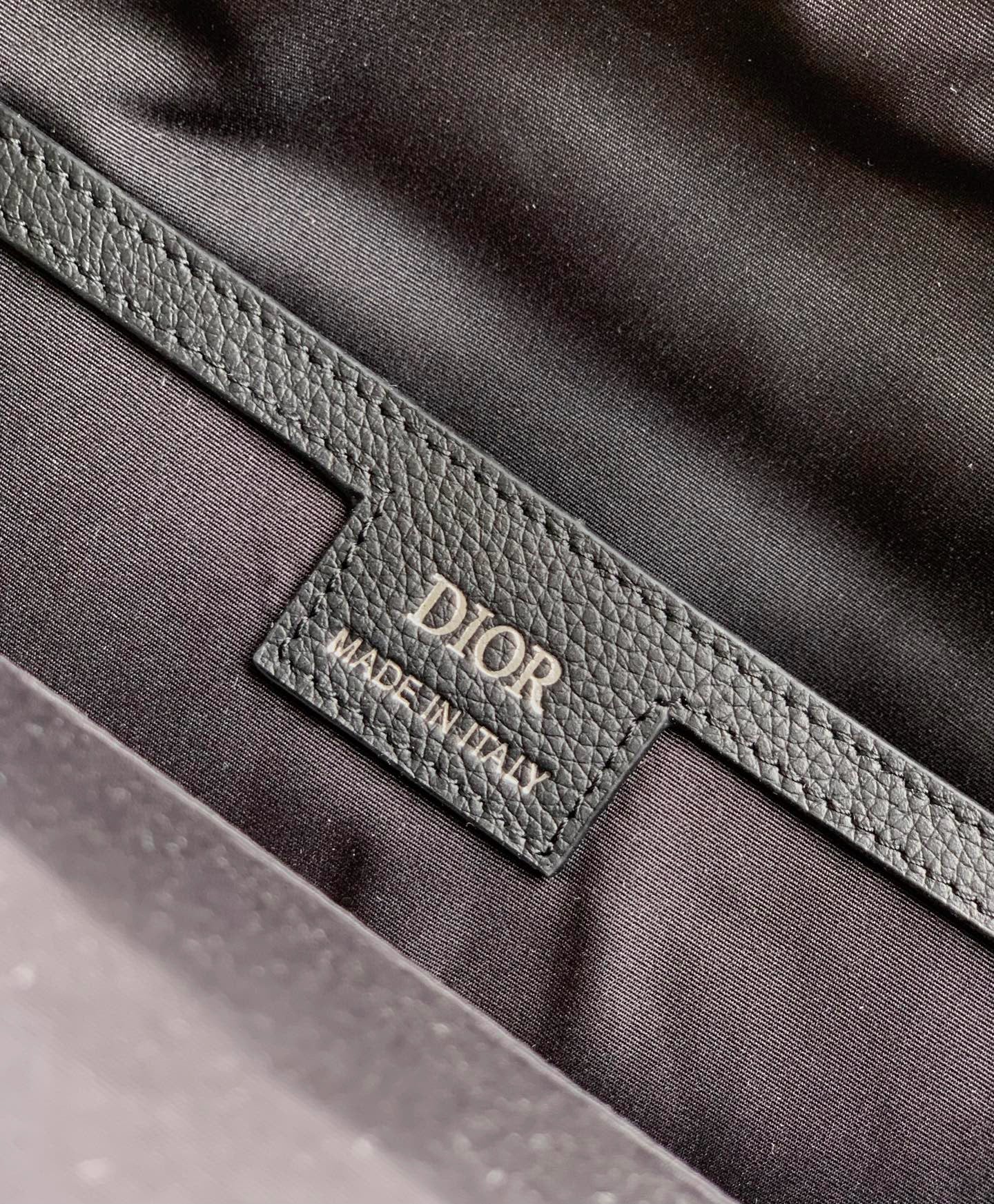 Black and Beige Backpack