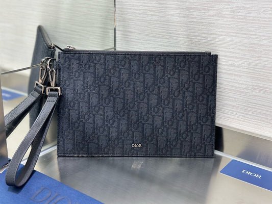 Dark Blue and Beige Bag