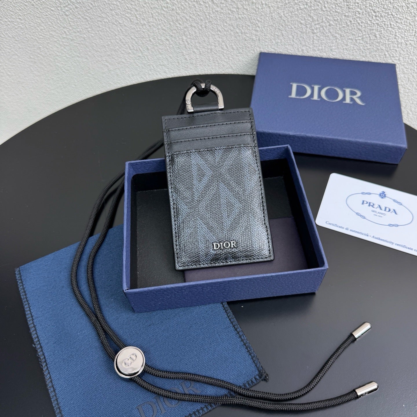 Black and Grey Wallet