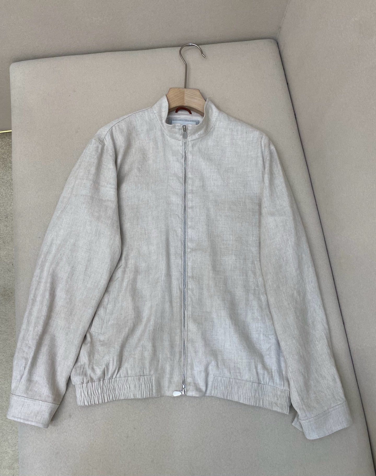 White and Grey Jacket