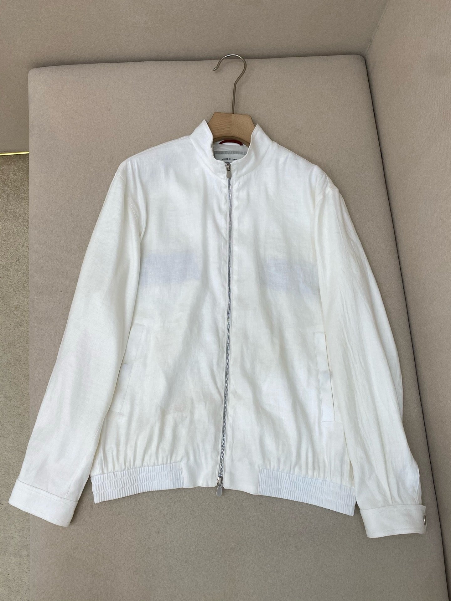 White and Grey Jacket