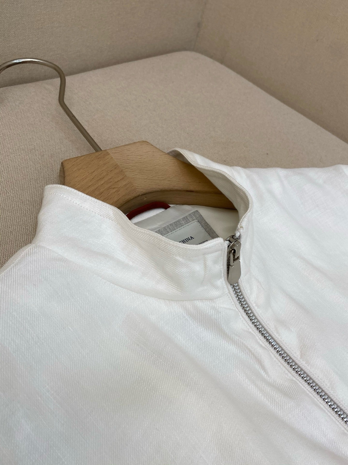 White and Grey Jacket