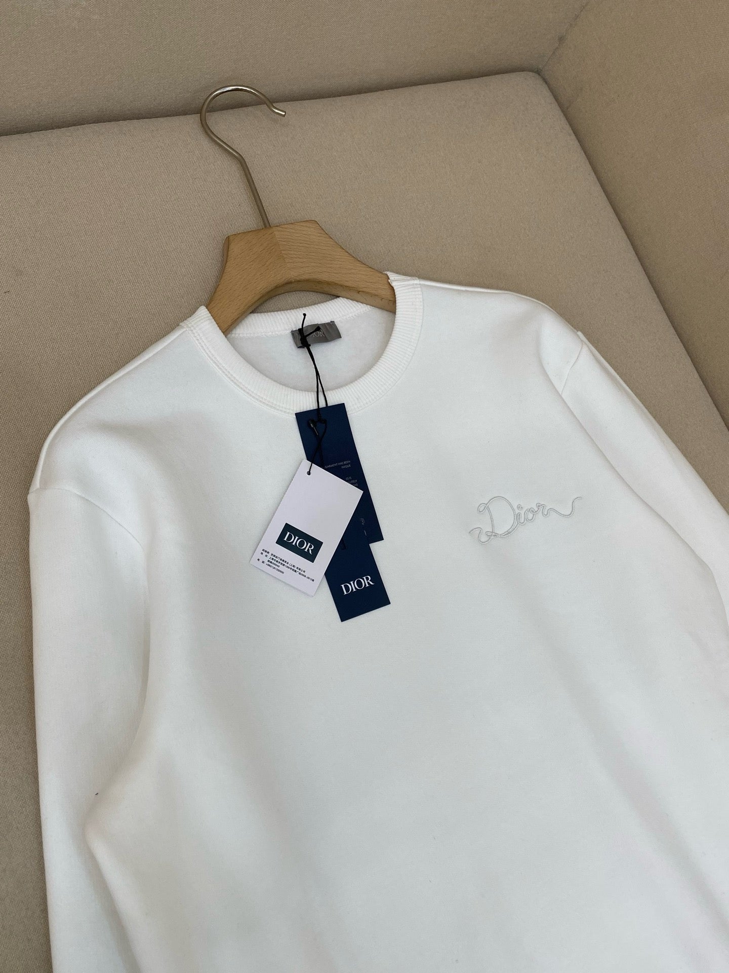 Grey and White T-Shirt