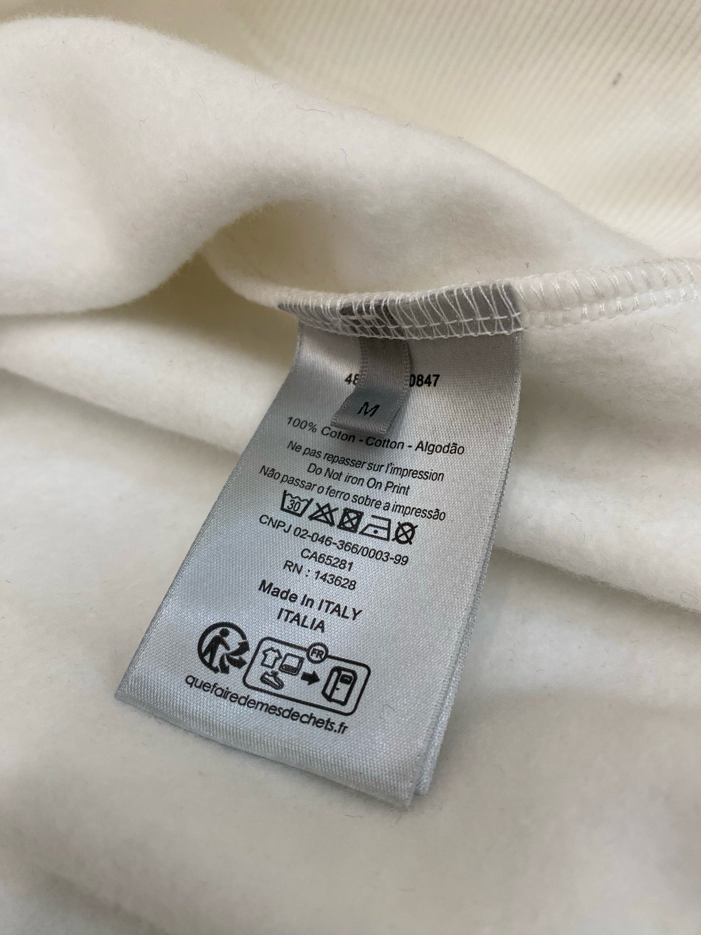 Grey and White T-Shirt