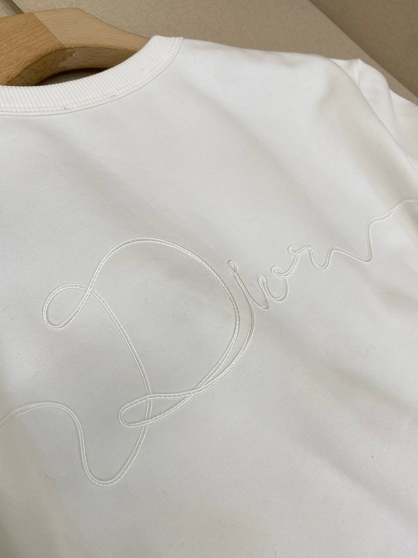 Grey and White T-Shirt