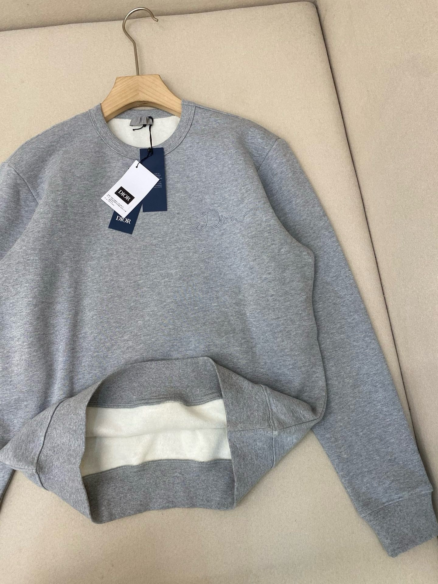 Grey and White T-Shirt