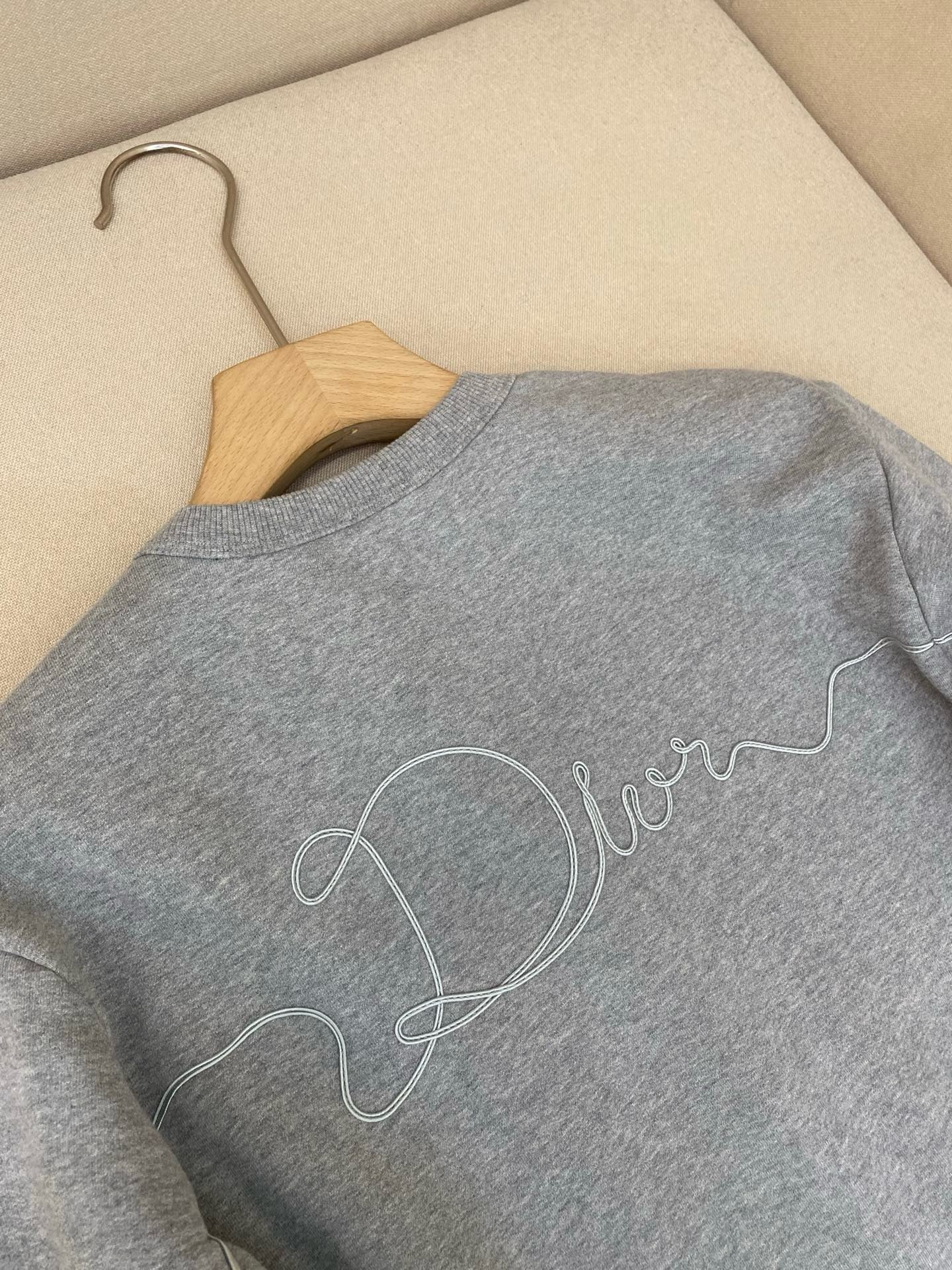 Grey and White T-Shirt