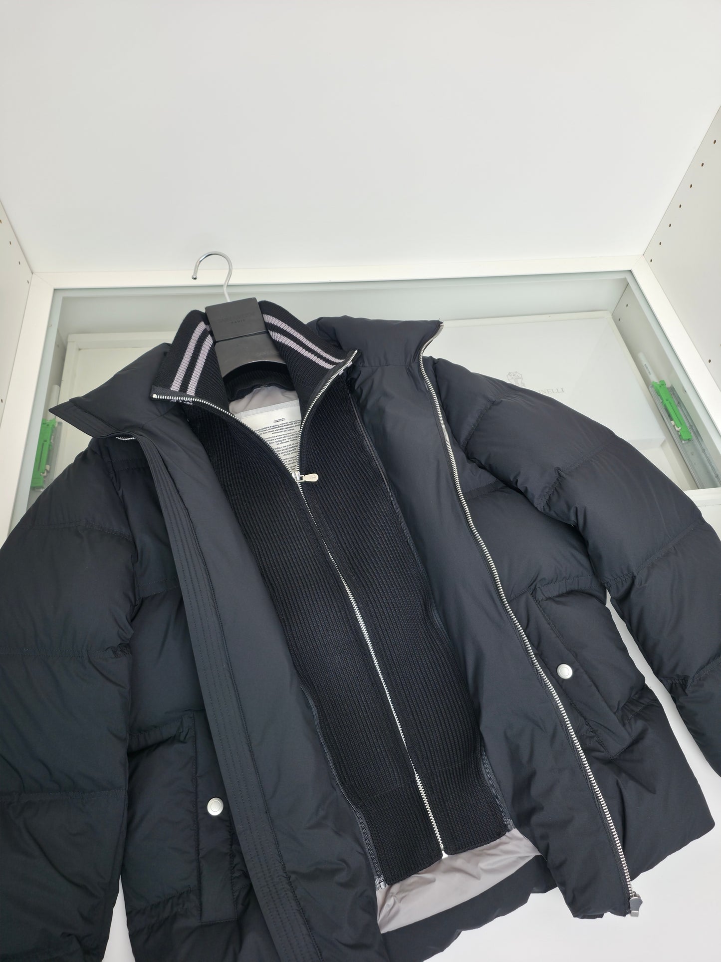 Black, Grey and Dark blue Jacket