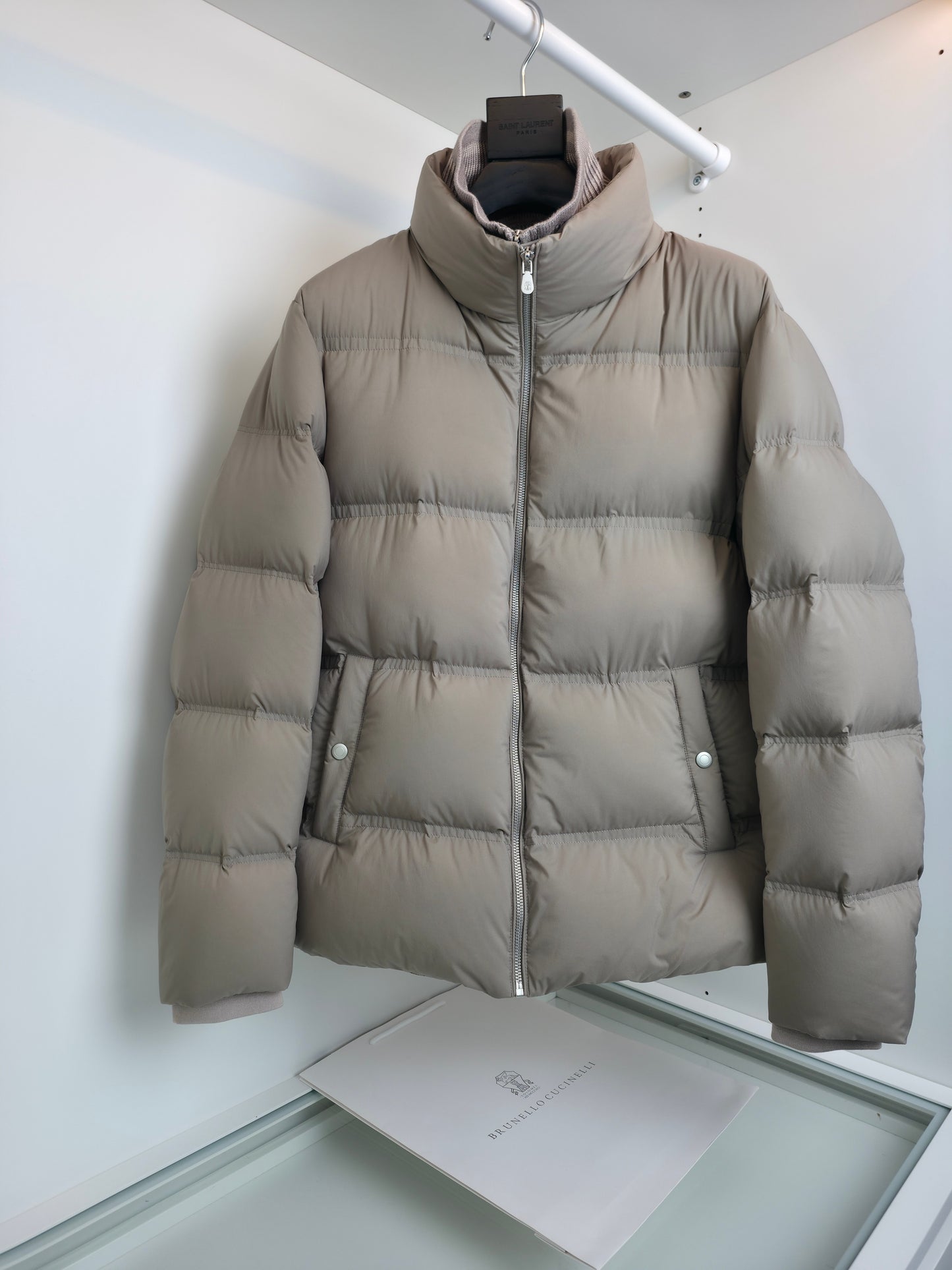 Black, Grey and Dark blue Jacket